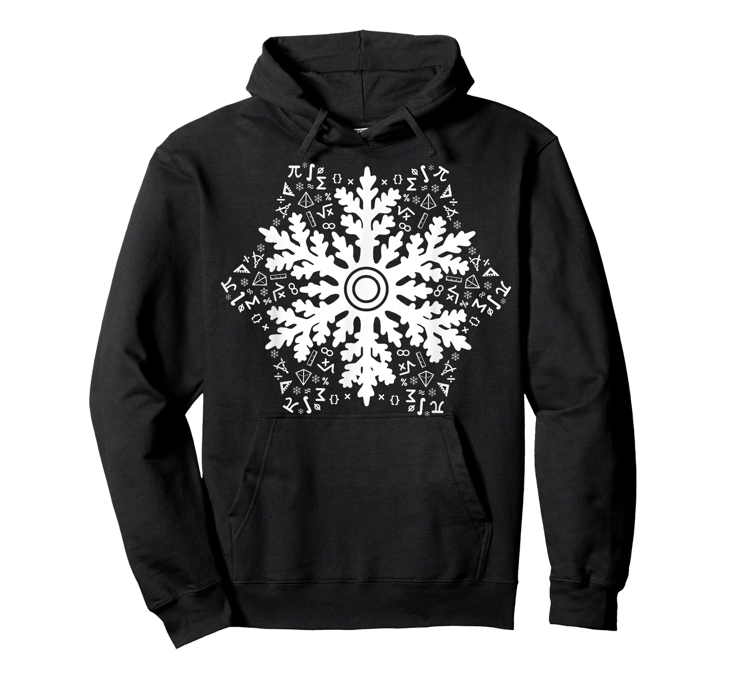 Christmas Mathematics Snowflake Math Teacher Student Pajamas T-Shirt