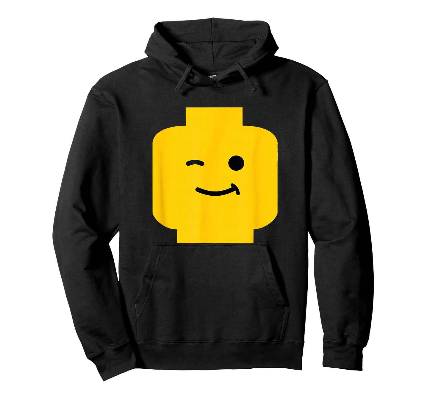 Winking Winky Face Minifig Brick Toy T-Shirt