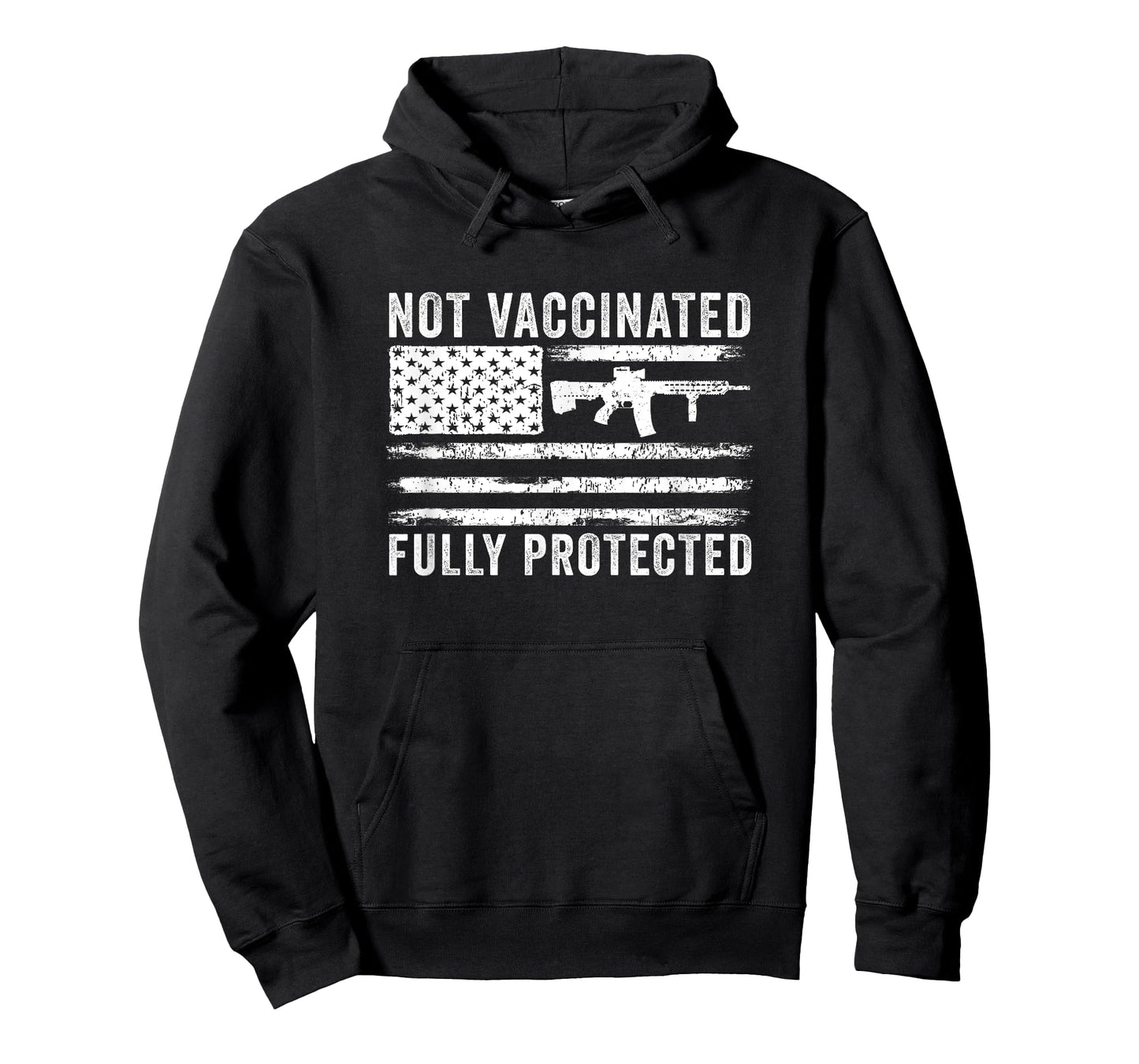Anti Vaccine Not Vaccinated Fully Protected 2A Anti Vax T-Shirt