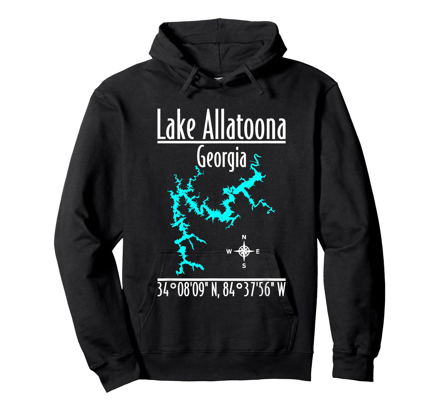 Modern Lake Allatoona - Georgia T-Shirt