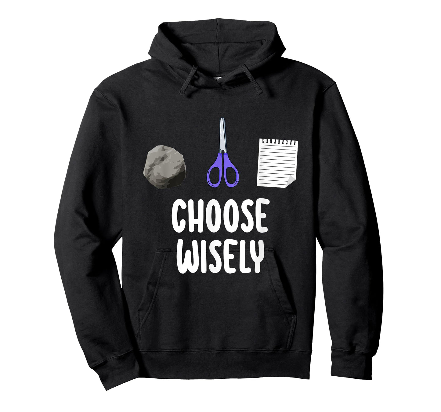 Rock Paper Scissors Hand Game Shirt Funny Choose Wisely Kids T-Shirt