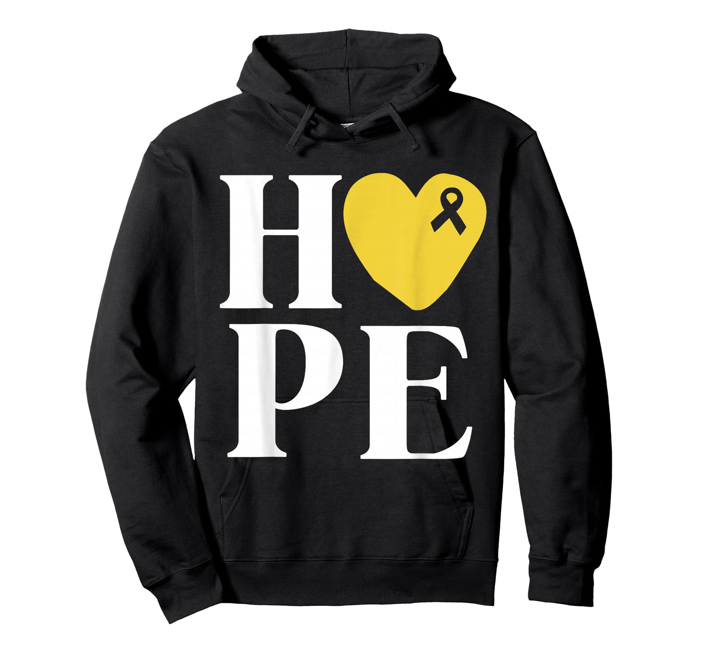 Childhood Cancer Fighter Shirts Hope Gold Ribbon Awareness T-Shirt