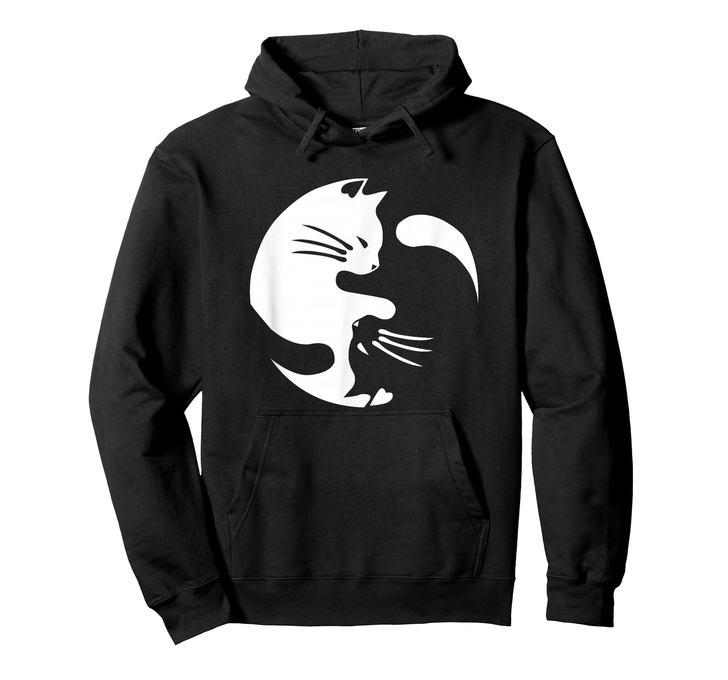 Cat Yin Yang Peace Loving Interconnected T-Shirt Gift Idea T-Shirt Small