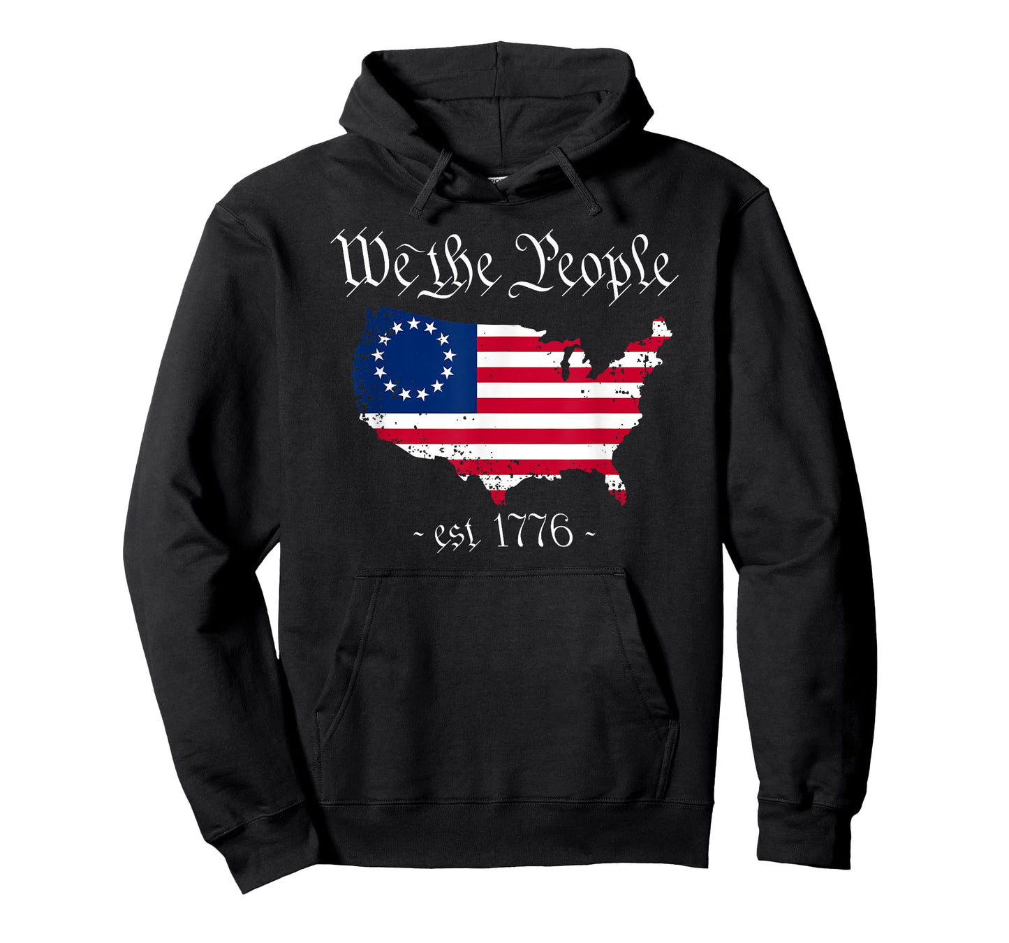 We The People 4th Of July, Betsy Ross Flag, US Patriotic T-Shirt for Women Men