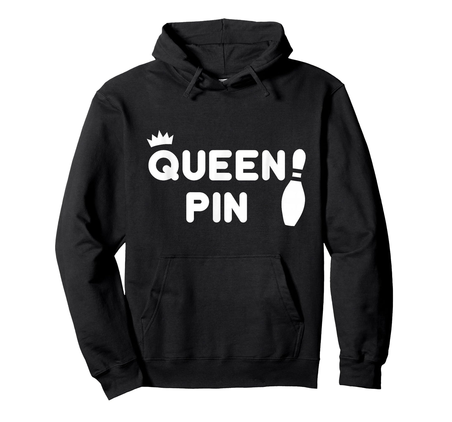 Queen Pin Bowling Shirt, Funny Cute Couples Bowler Gift T-Shirt
