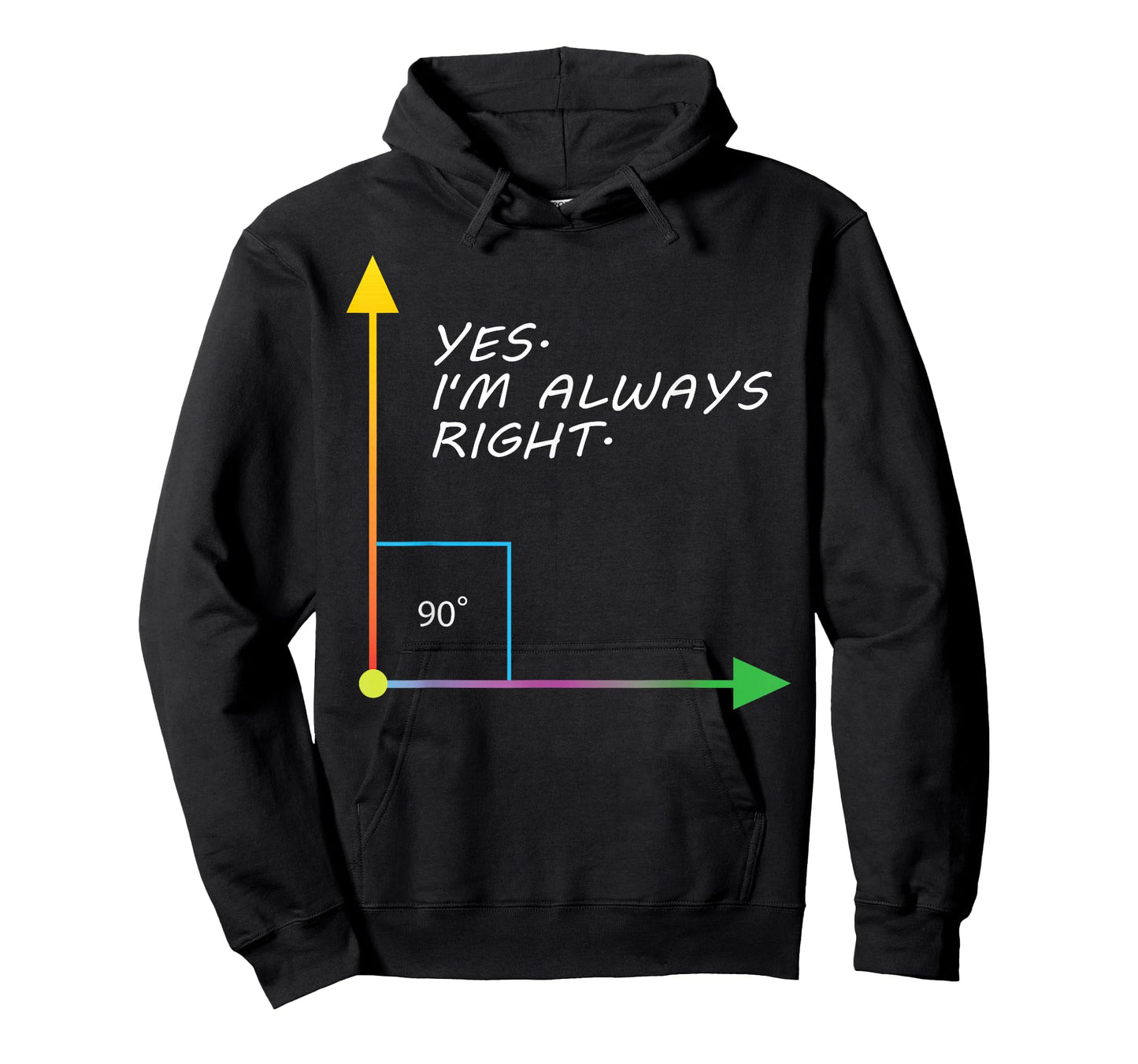 Funny Yes I'm Always Right Teacher Math Gift Design T-Shirt