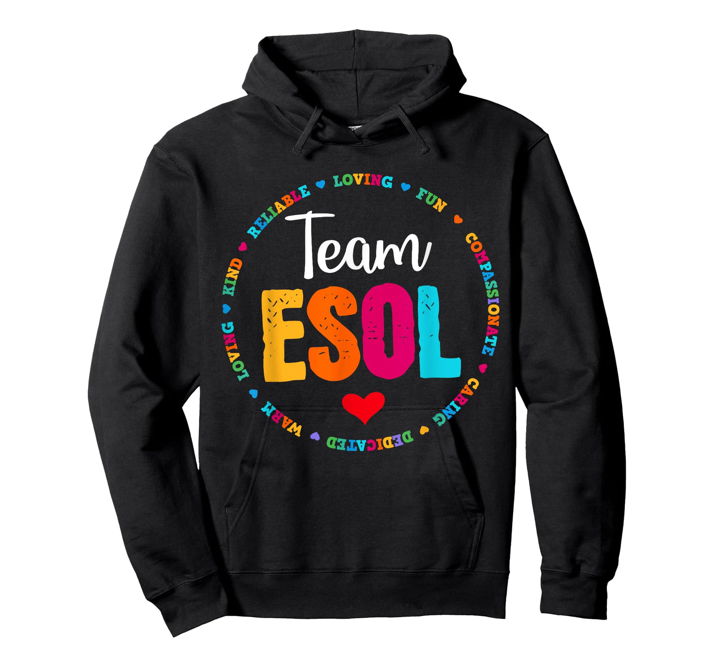 Back to school Teachers Crew Students - Team ESOL Teacher T-Shirt