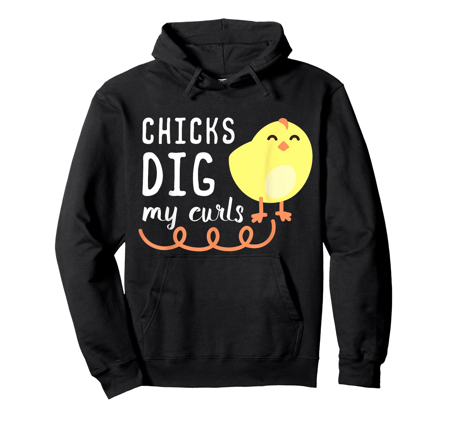 Chicks Dig My Curls Funny Chicken Lover Gift Idea Children T-Shirt