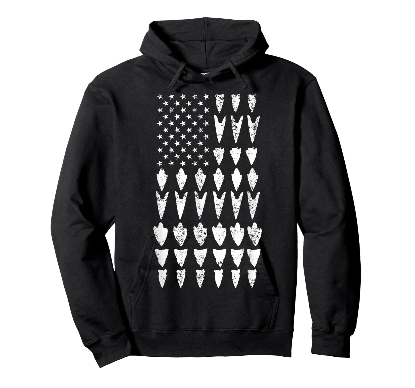 Arrowhead Hunting Collector USA Flag Hunt Hunter T-Shirt for Women Men