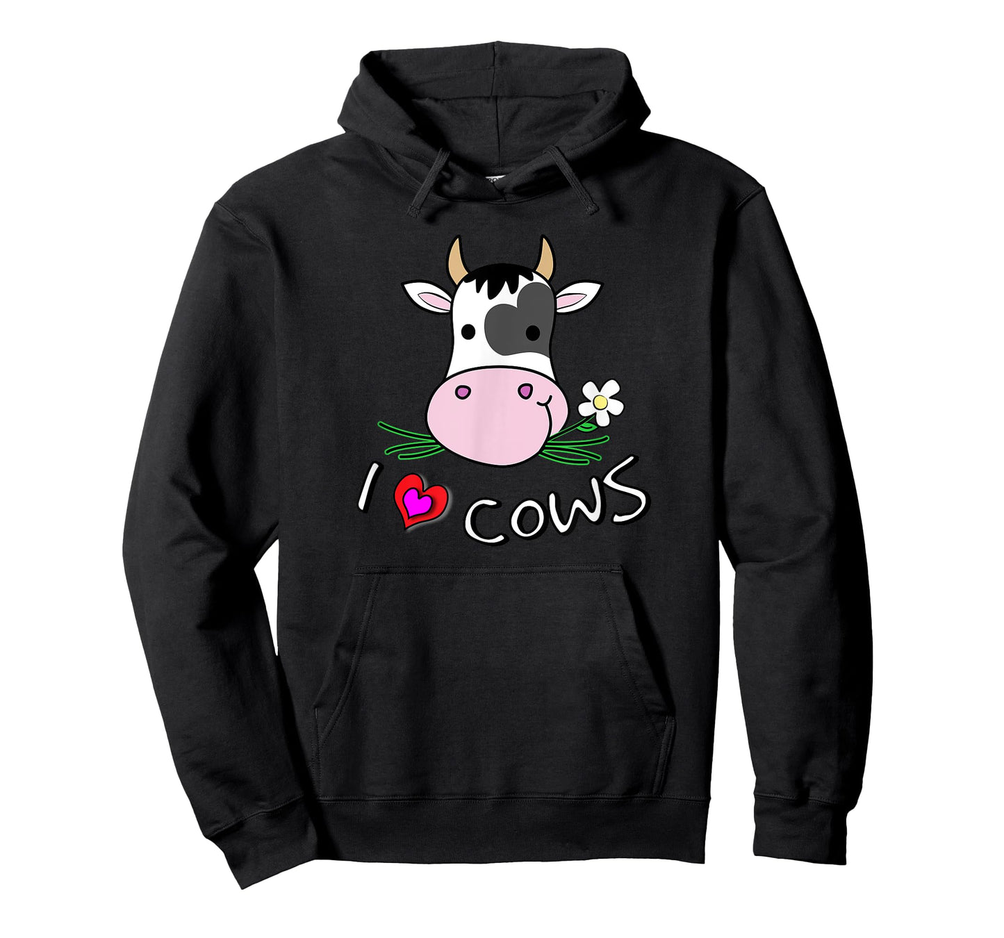 I Love Cows for Farm Animal and Cow Lovers T-Shirt