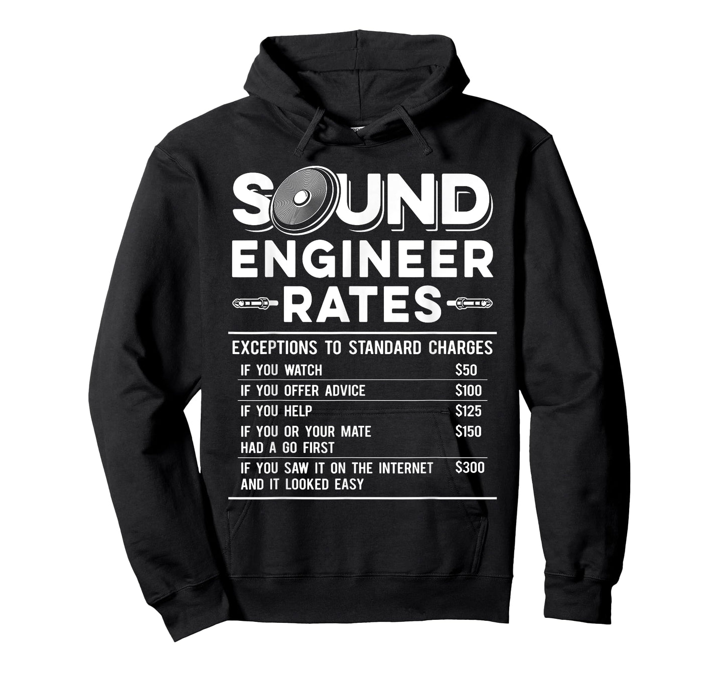 Studio Audio Engineer Rates Funny Sound Guy Tech T-Shirt