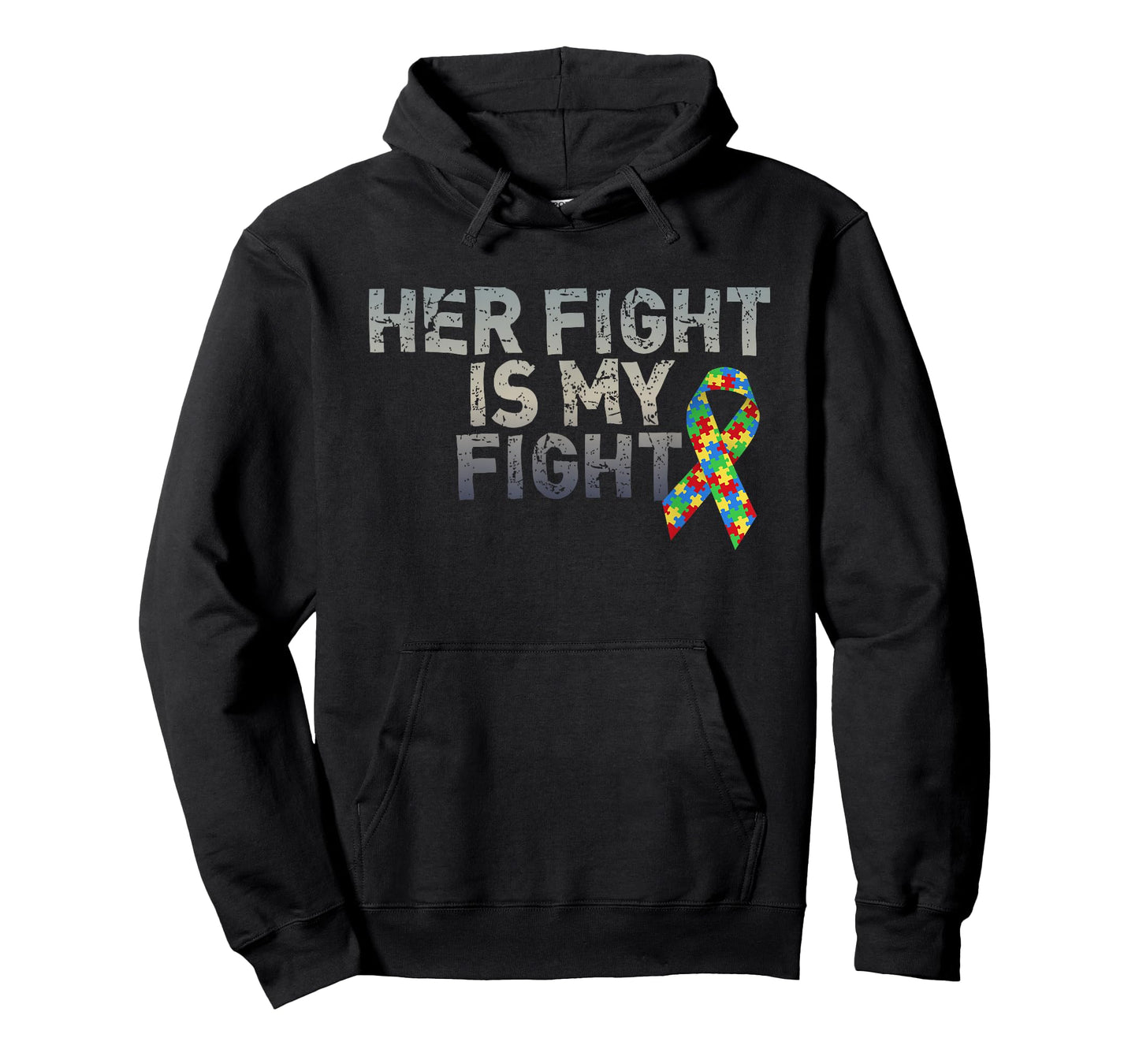 Autism Awareness Shirts For Daughter Her Fight Is My Fight T-Shirt