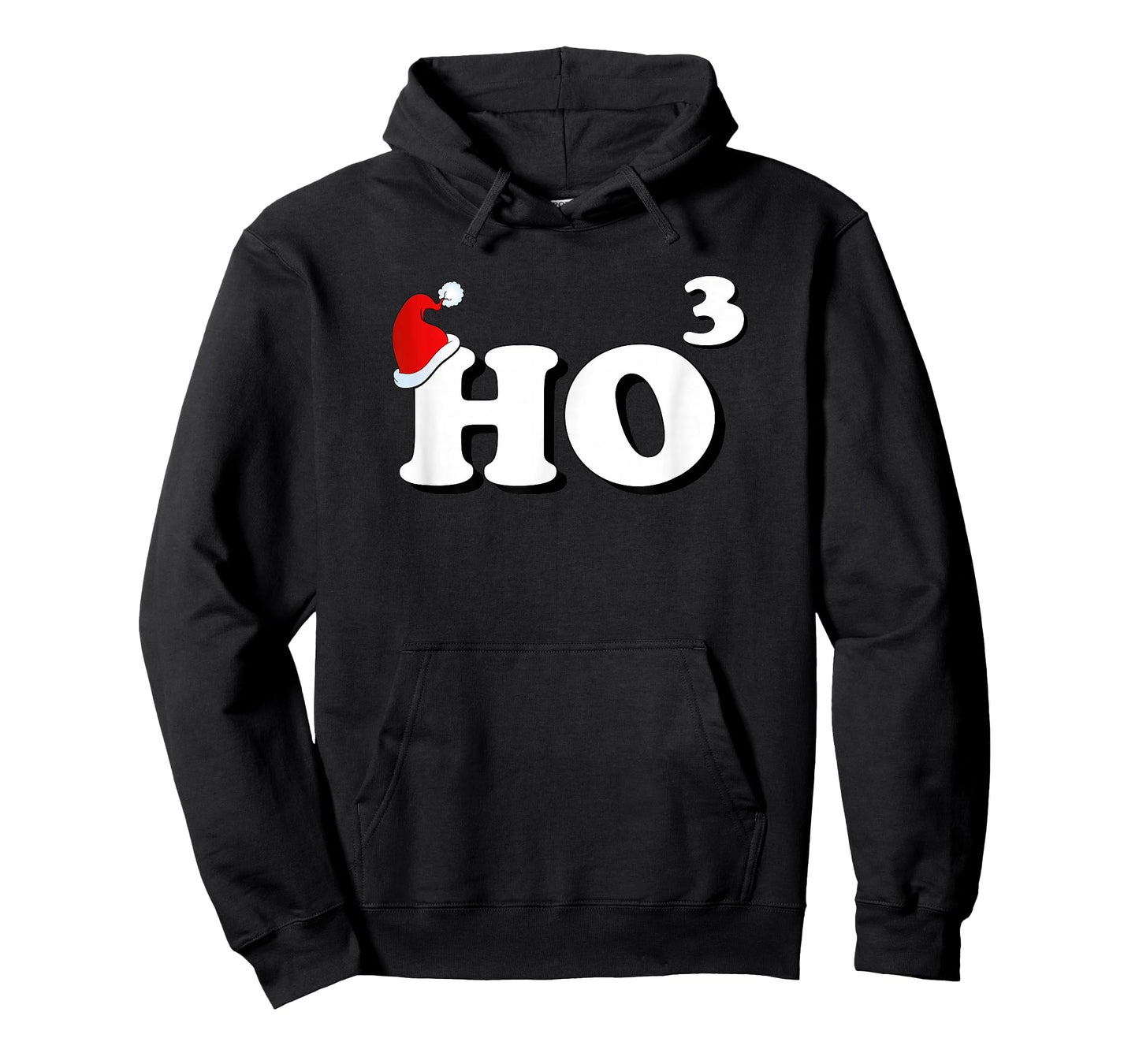 Santa HO3 HO Cubed Gift Women Men Teacher Funny Christmas T-Shirt