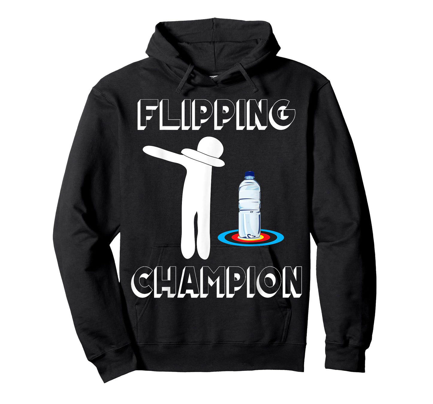 Water Bottle Flipping Tshirt Dabbing Flipping Champion