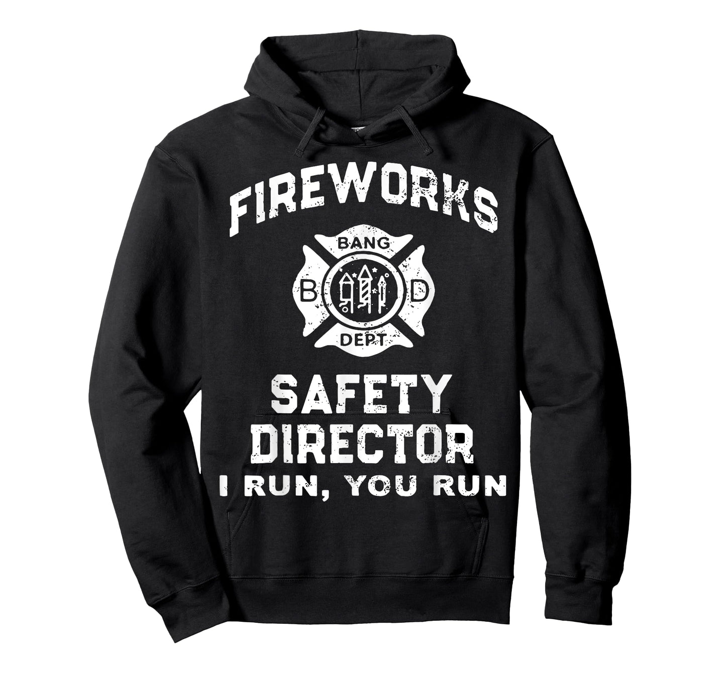 Fireworks Safety Director I Run You Run T-Shirt