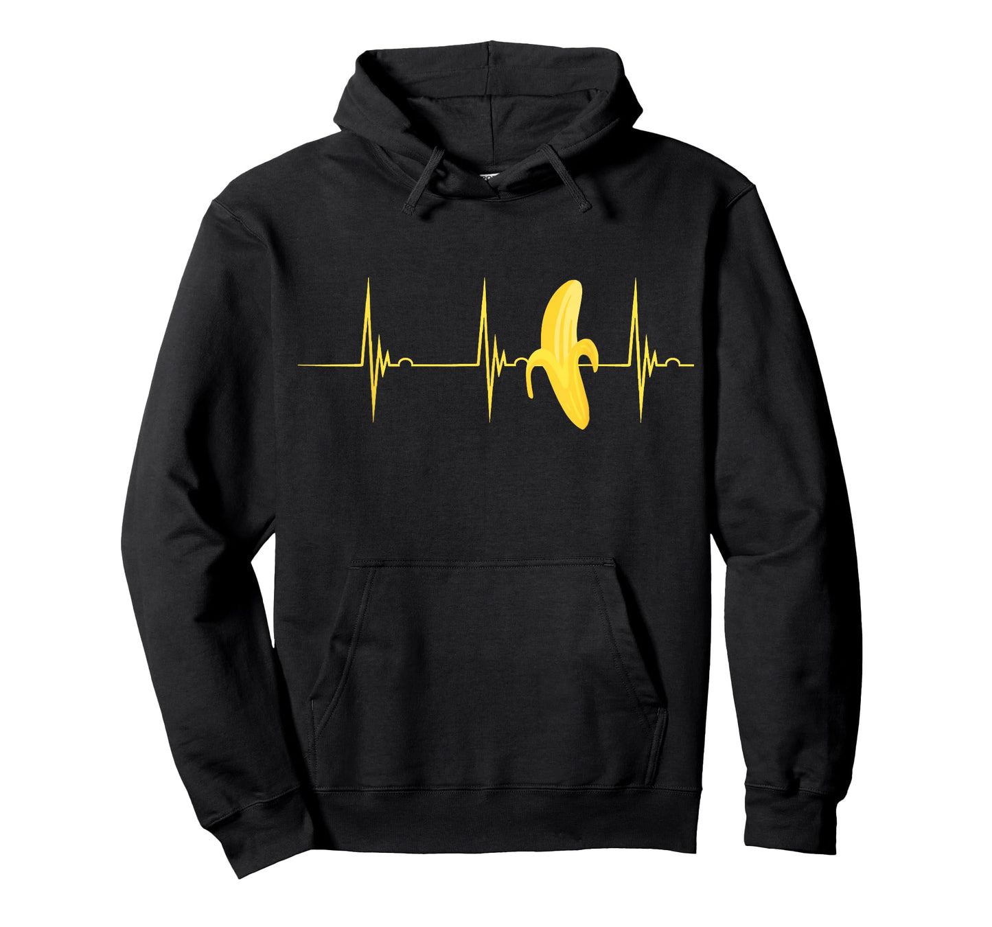 Banana Heartbeat ECG Pulse Banana Lovers Fruit Fruit T-Shirt