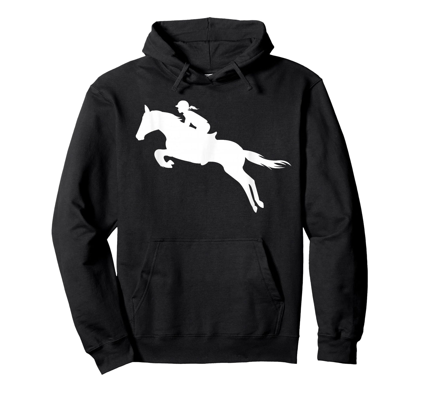 Cute English Riding Hunter Jumper Girl Riding Horse Tee Gift T-Shirt