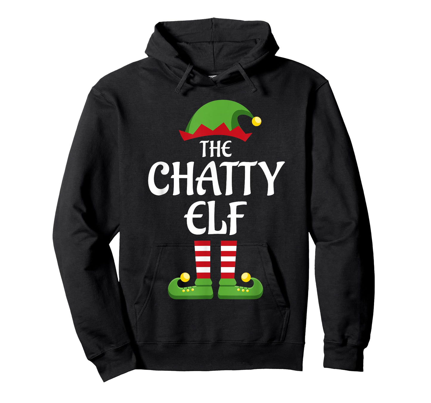 Chatty Elf Family Matching Group Christmas T-Shirt