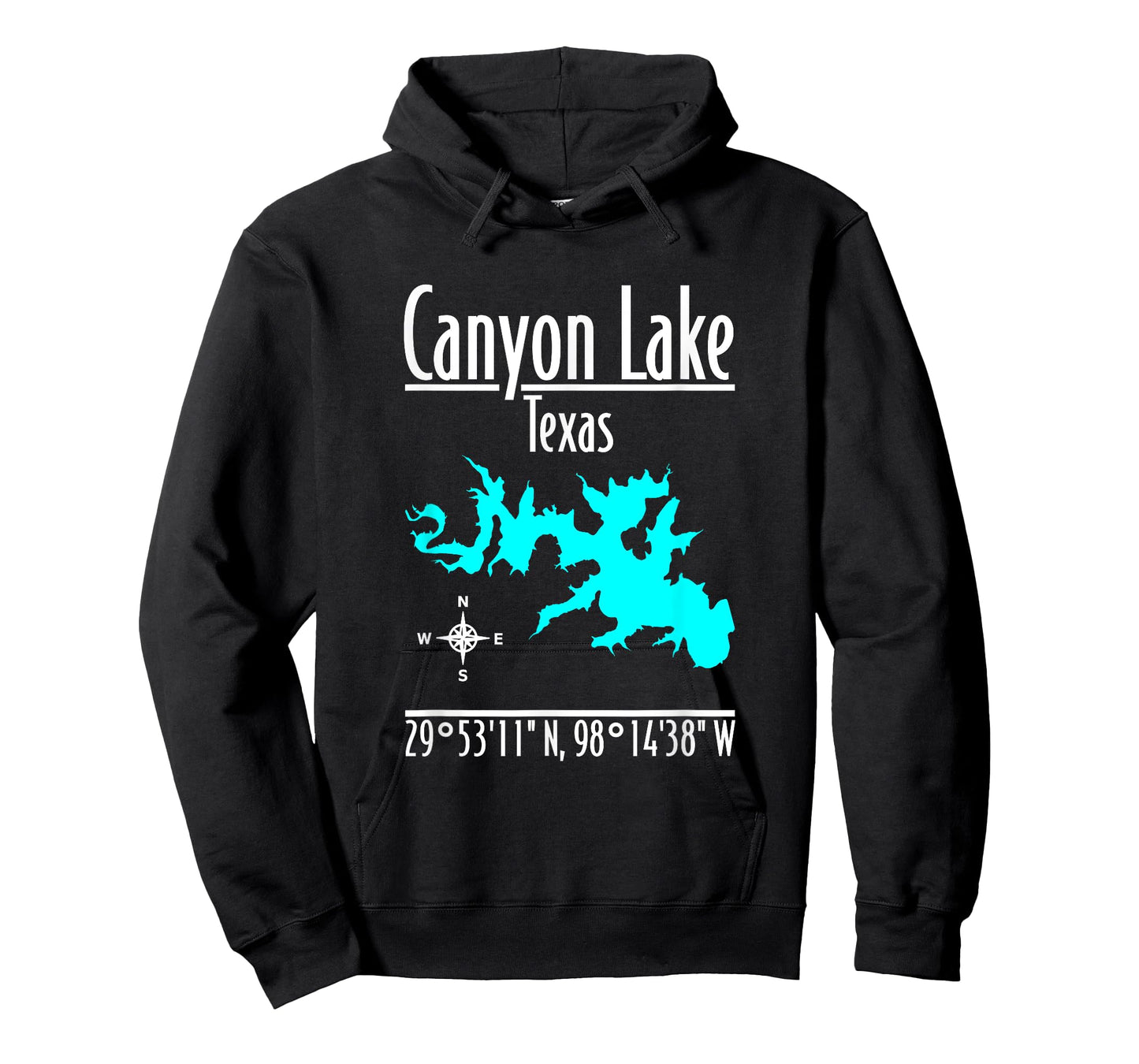 Modern Canyon Lake - Texas T-Shirt