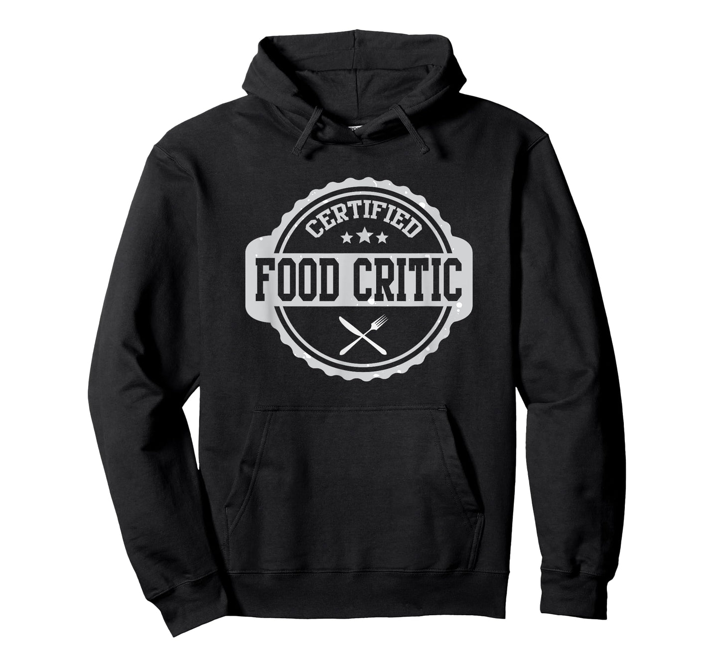 Certified Food Critic Restaurant Reviewer Food Lover T-Shirt T-Shirt
