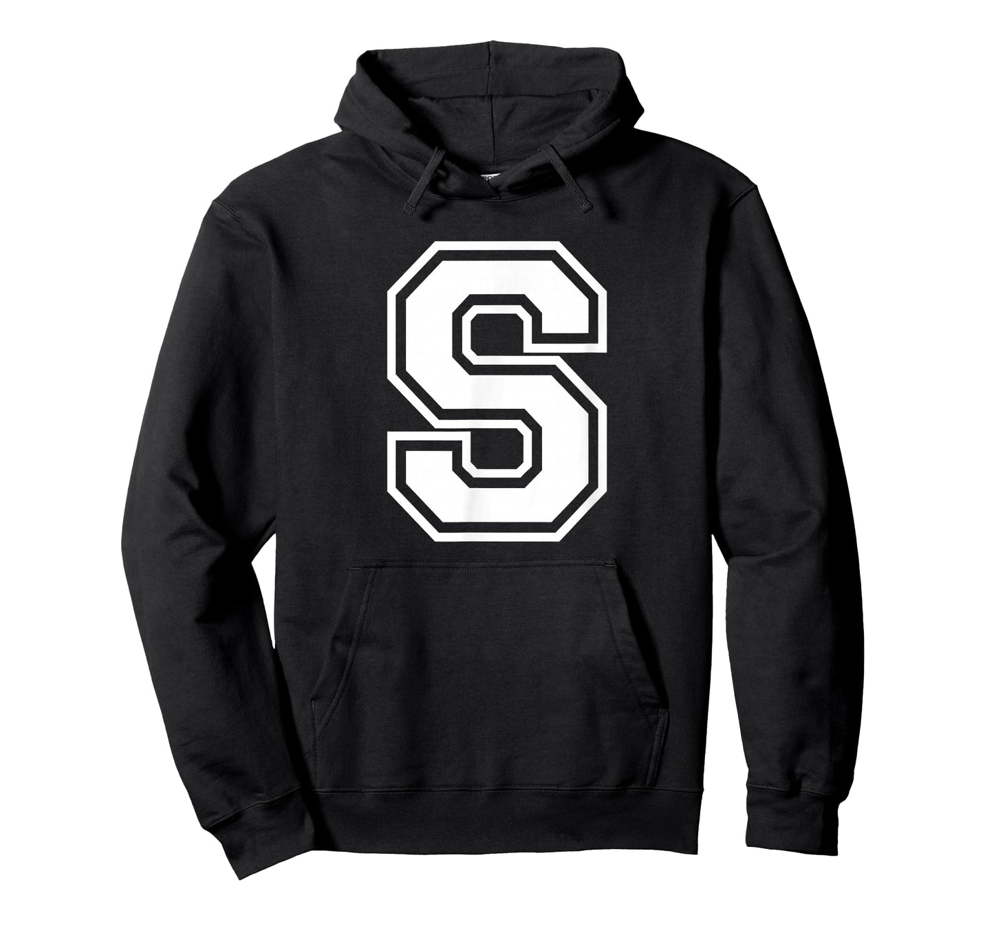 Letter S Name Initial Varsity Alphabet Monogram T-Shirt