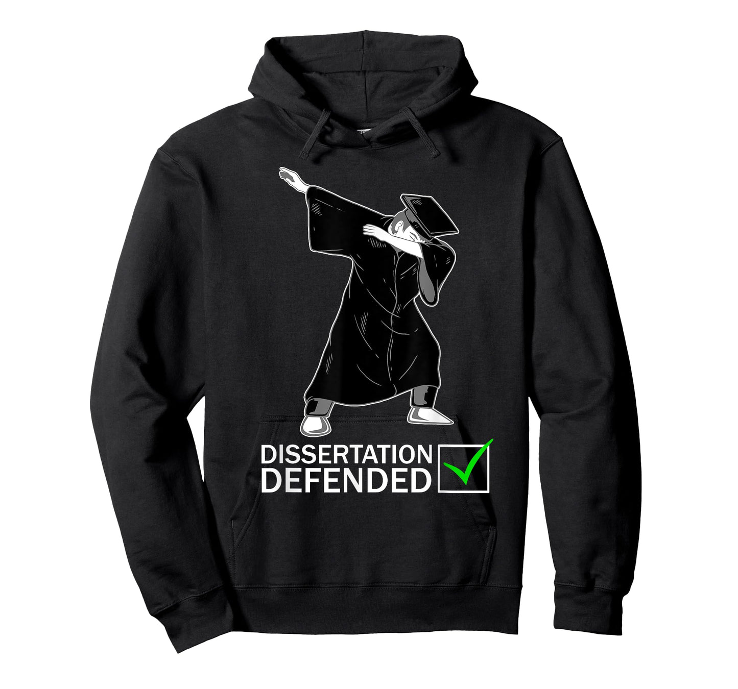 Dissertation Defense Dabbing Doctorate Funny Ph.D. Gift T-Shirt