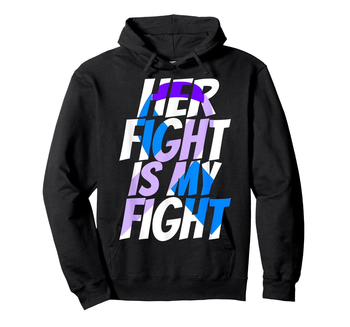 Cute Purple Blue Ribbon Shirt for Her Preeclampsia Awareness T-Shirt
