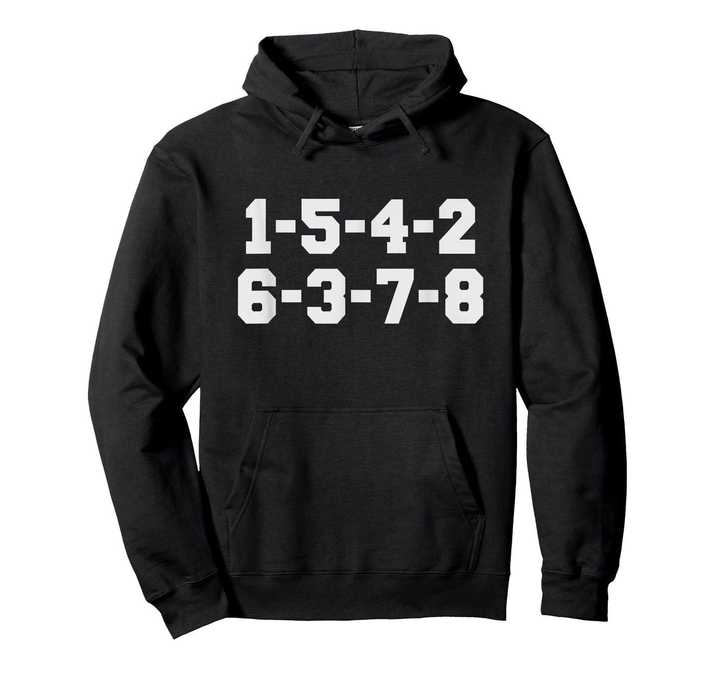 1-5-4-2-6-3-7-8 Firing Order Men's T-Shirt, Black, Small, Classic Fit, Short Sleeve, Crew Neck, Collarless, Modern, Lightweight, Polyester 100%