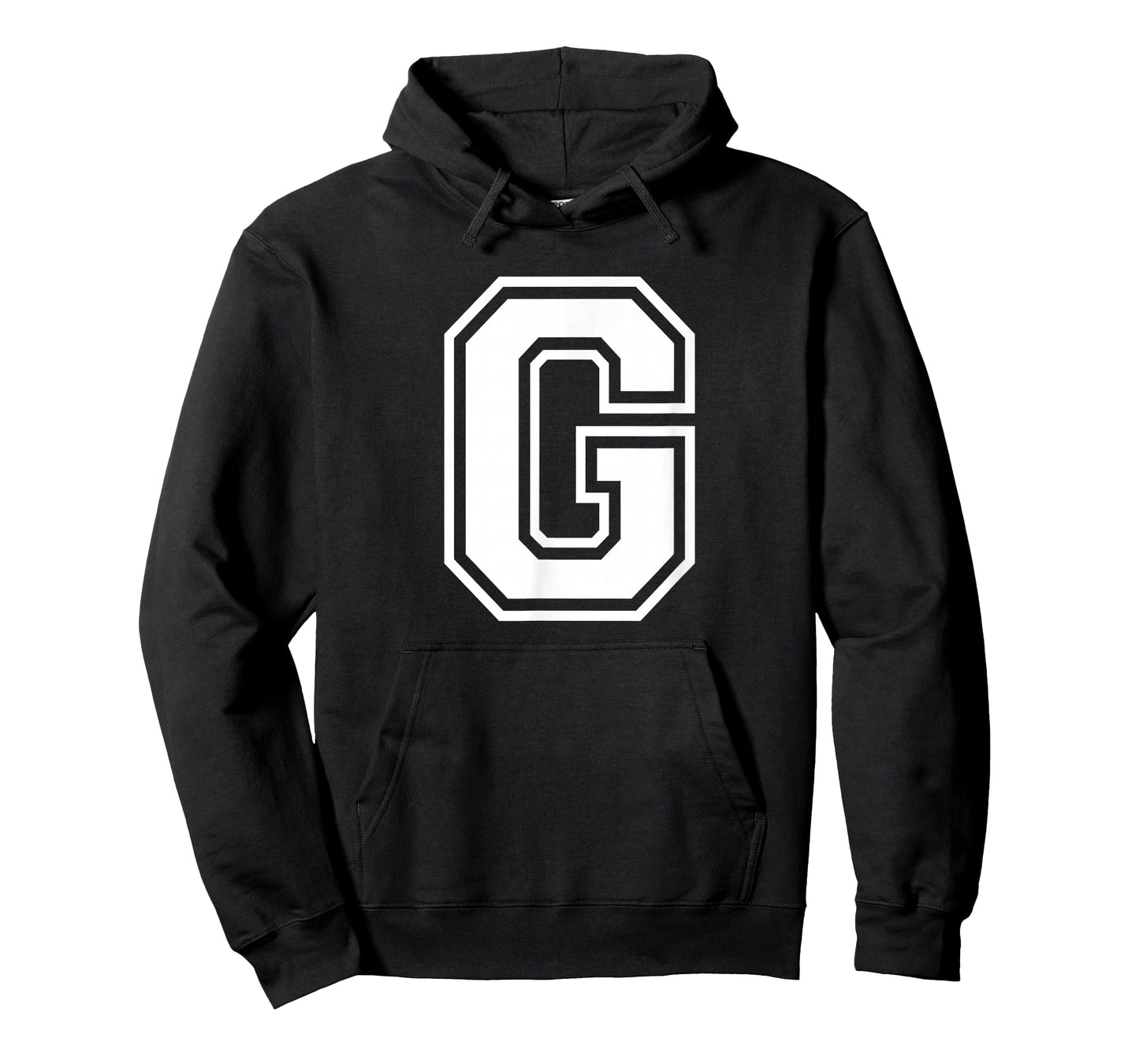 Letter G Name Initial Varsity Alphabet Monogram T-Shirt