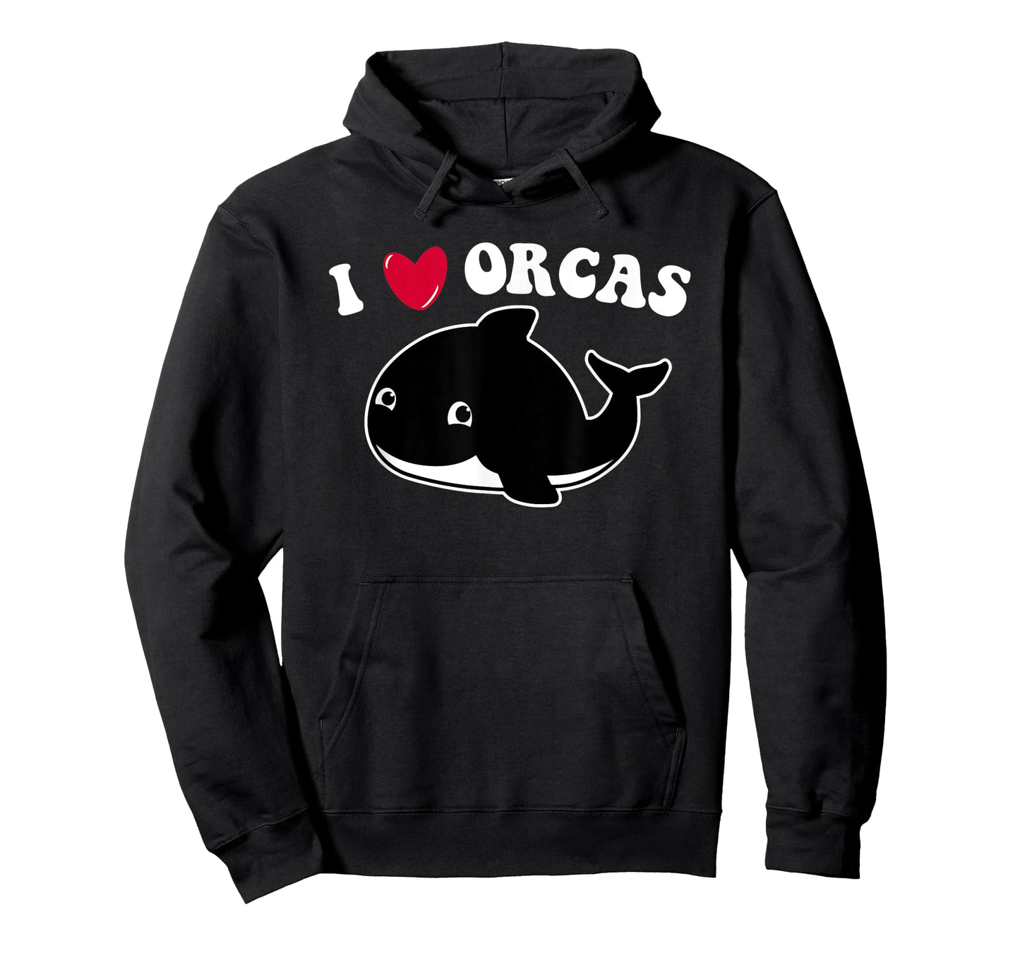I LOVE ORCAS Heart Cute Baby Killer Whale Toddler Girls Kids T-Shirt