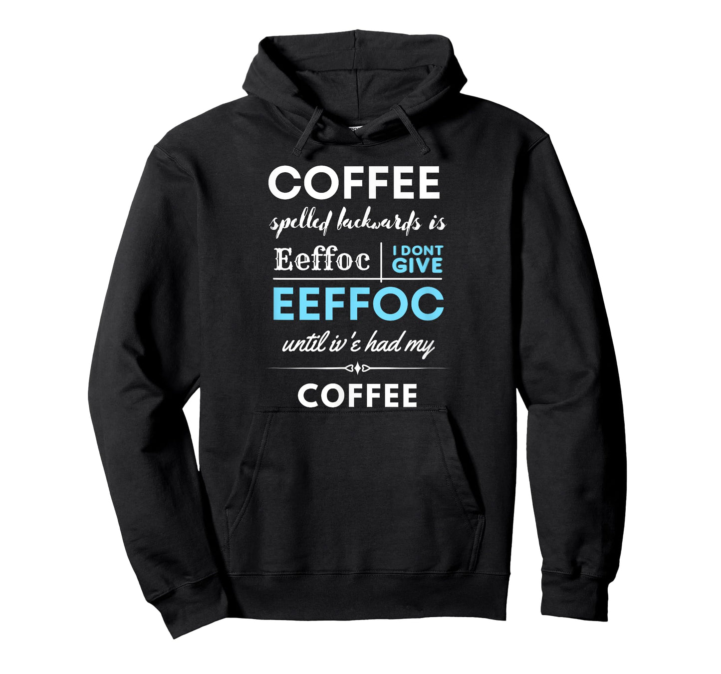 Coffee spelled backwards is EEFFOC T-Shirt