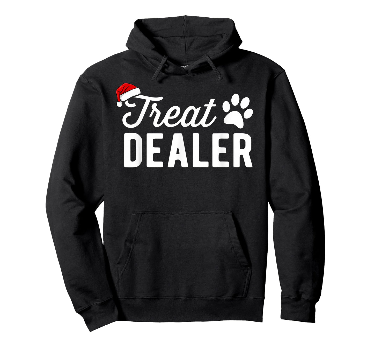 Christmas Dog Treat Dealer Dog Dad Mom Pet Print Cat Lover T-Shirt