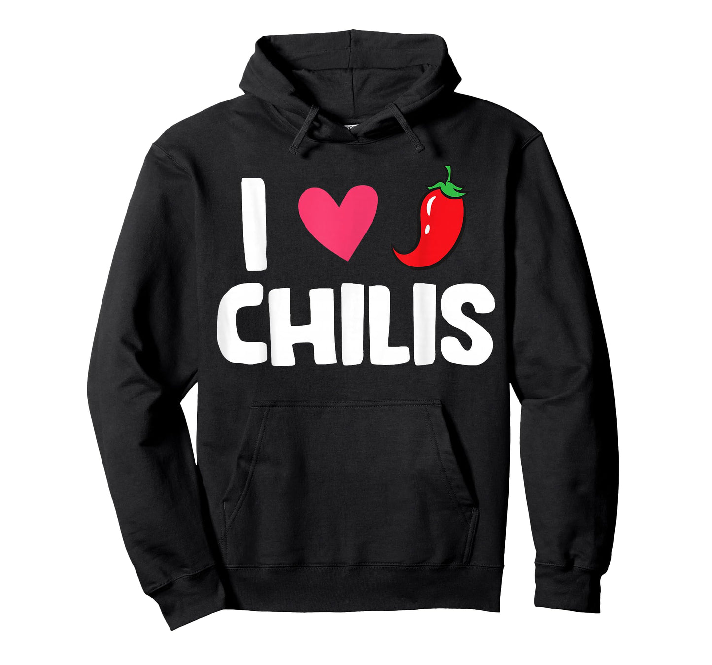 Chili Pepper Hot And Spicy Food Lover I Love Chilis T-Shirt