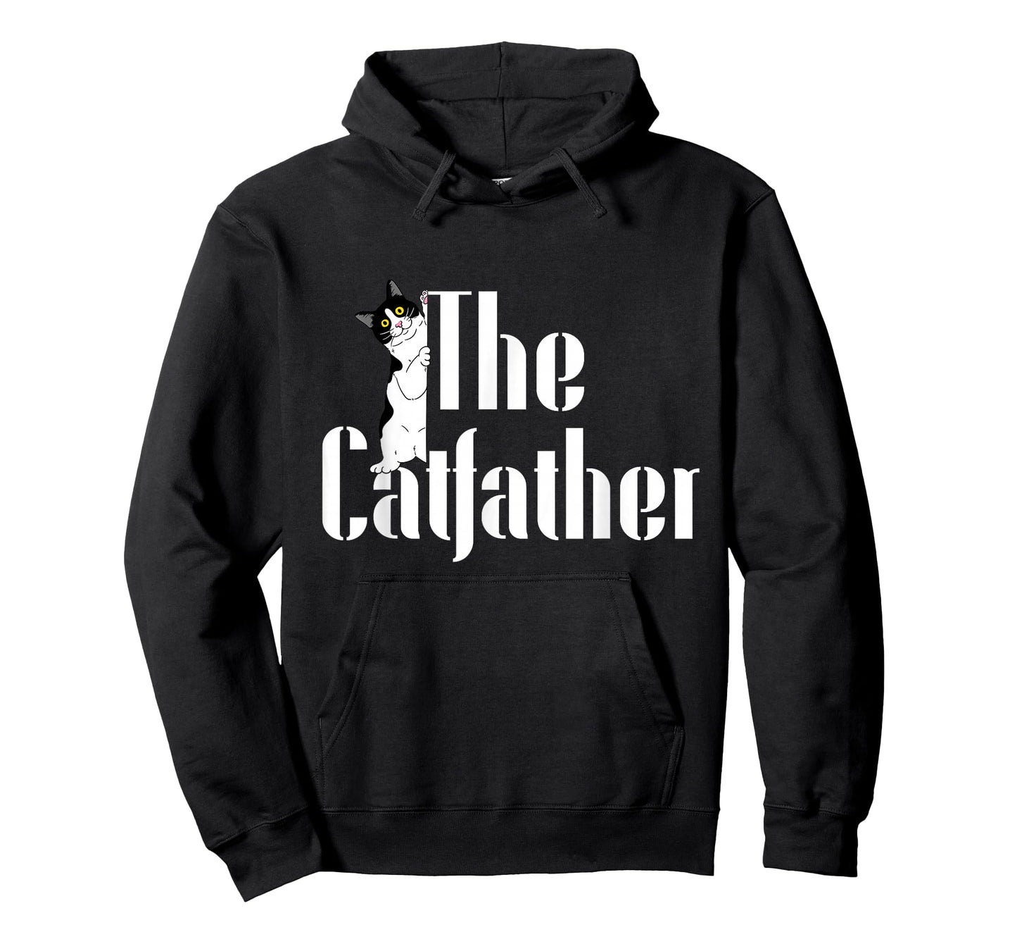 The Catfather Funny Cute Cat Dad Father Day Pet Kitty Lover T-Shirt