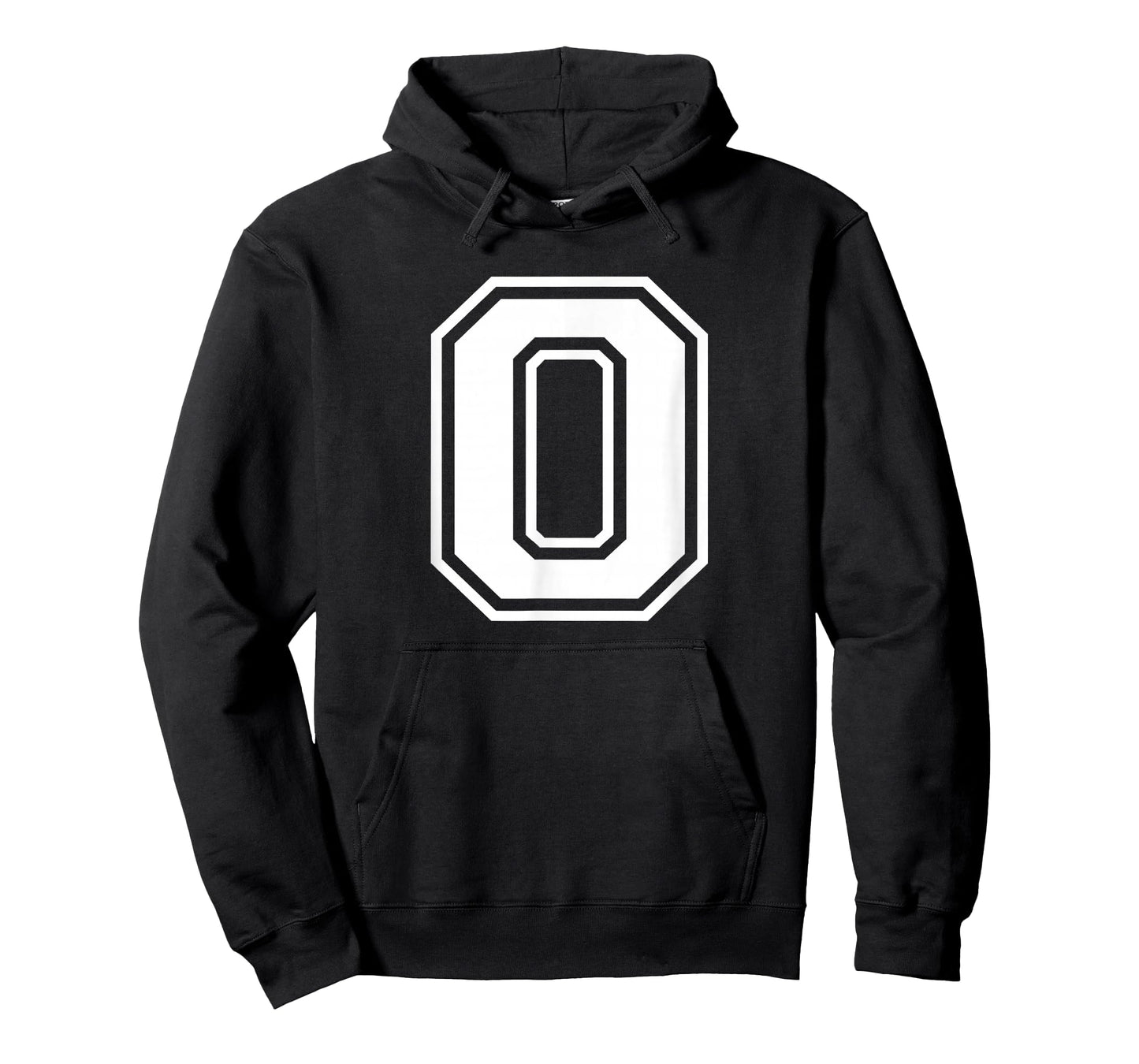 Letter O Name Initial Varsity Alphabet Monogram T-Shirt