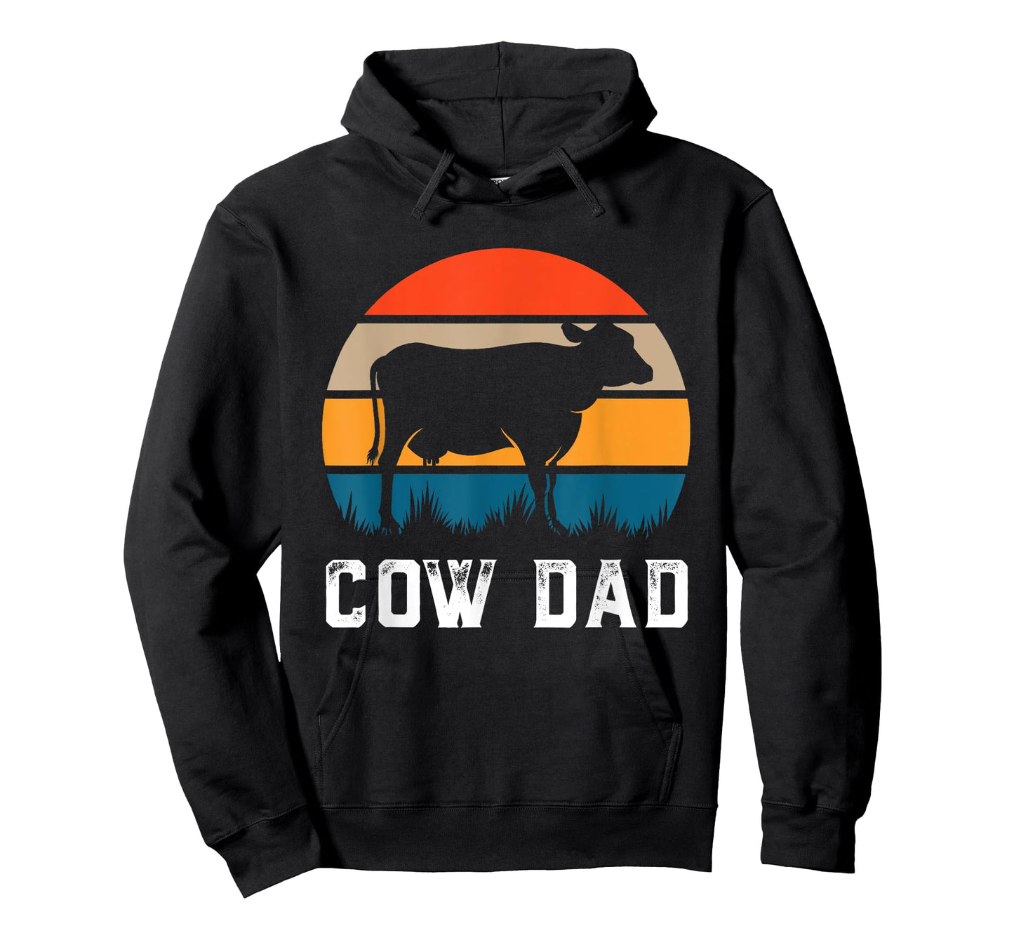 Cow Dad Funny Cattle Gift Dairy Farmer Herdsman Cow Lover T-Shirt