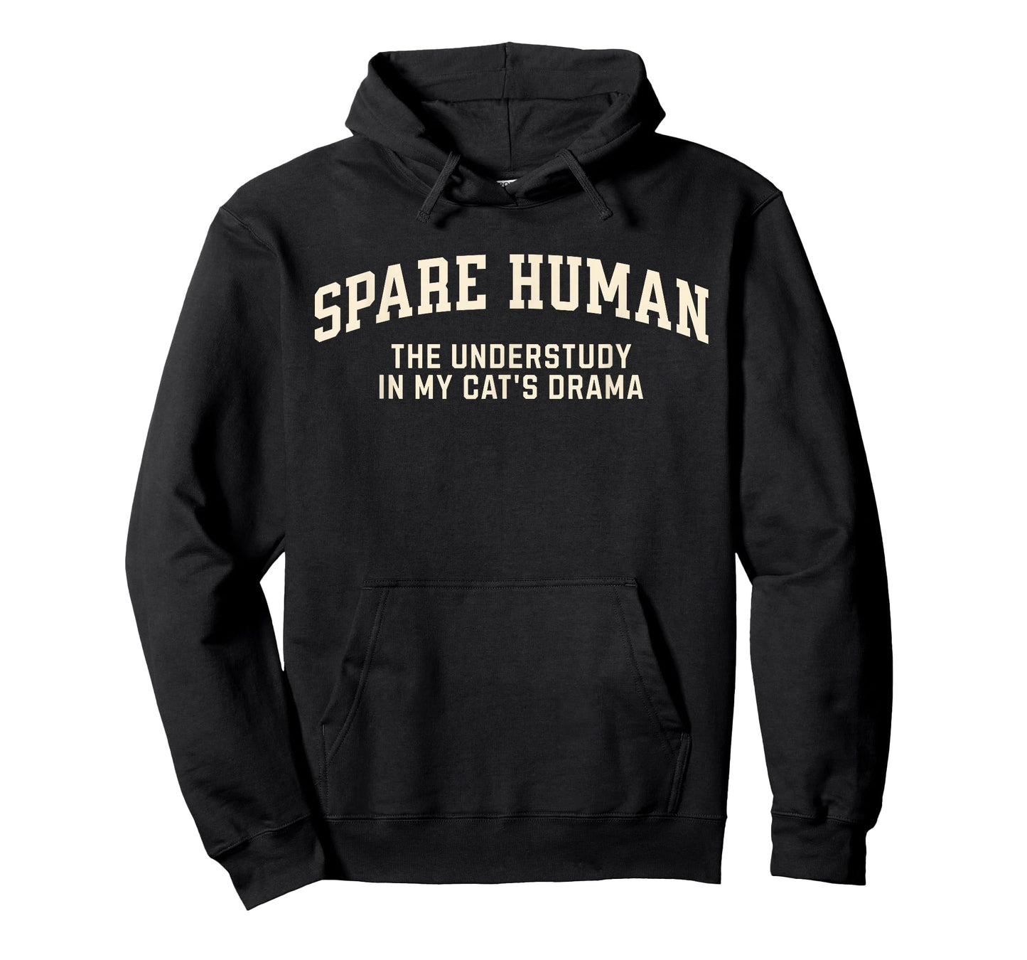 Funny Cat Parent, Spare Human Sarcastic Cat Mom Cat Dad T-Shirt