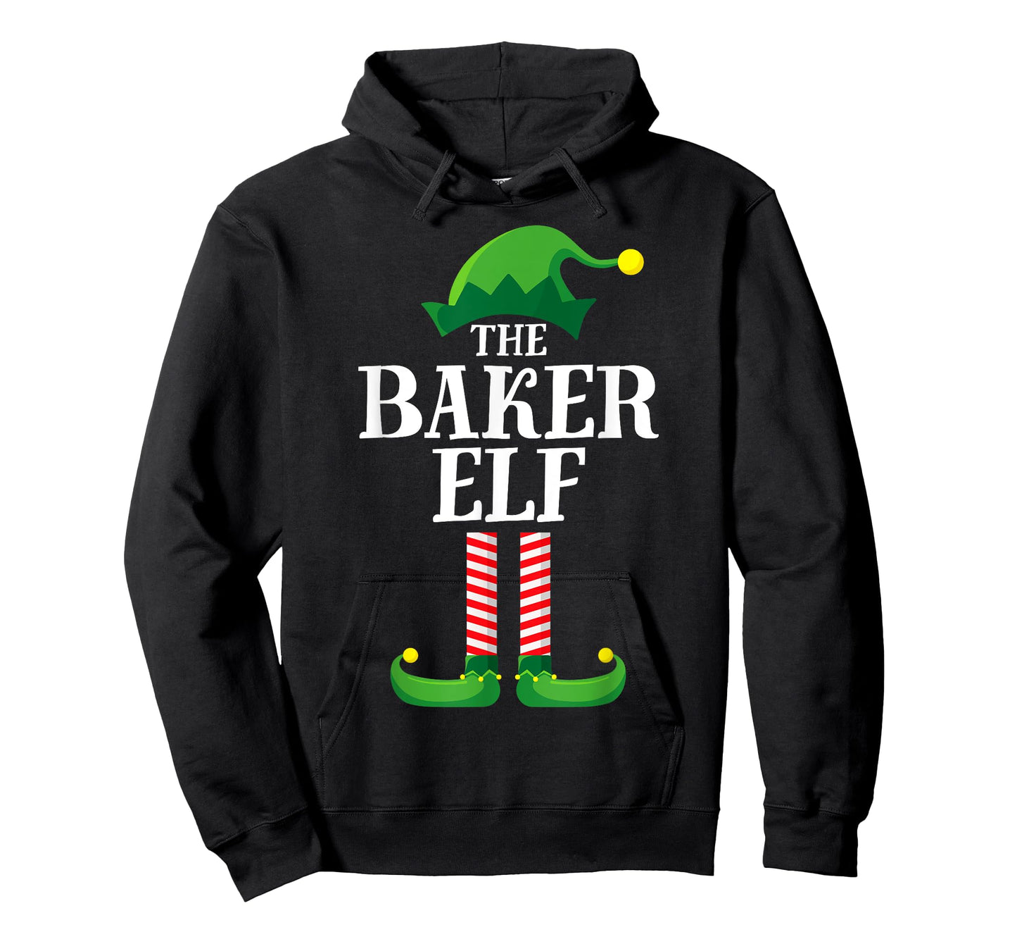 Baker Elf Matching Family Group Christmas Party Pyjamas T-Shirt
