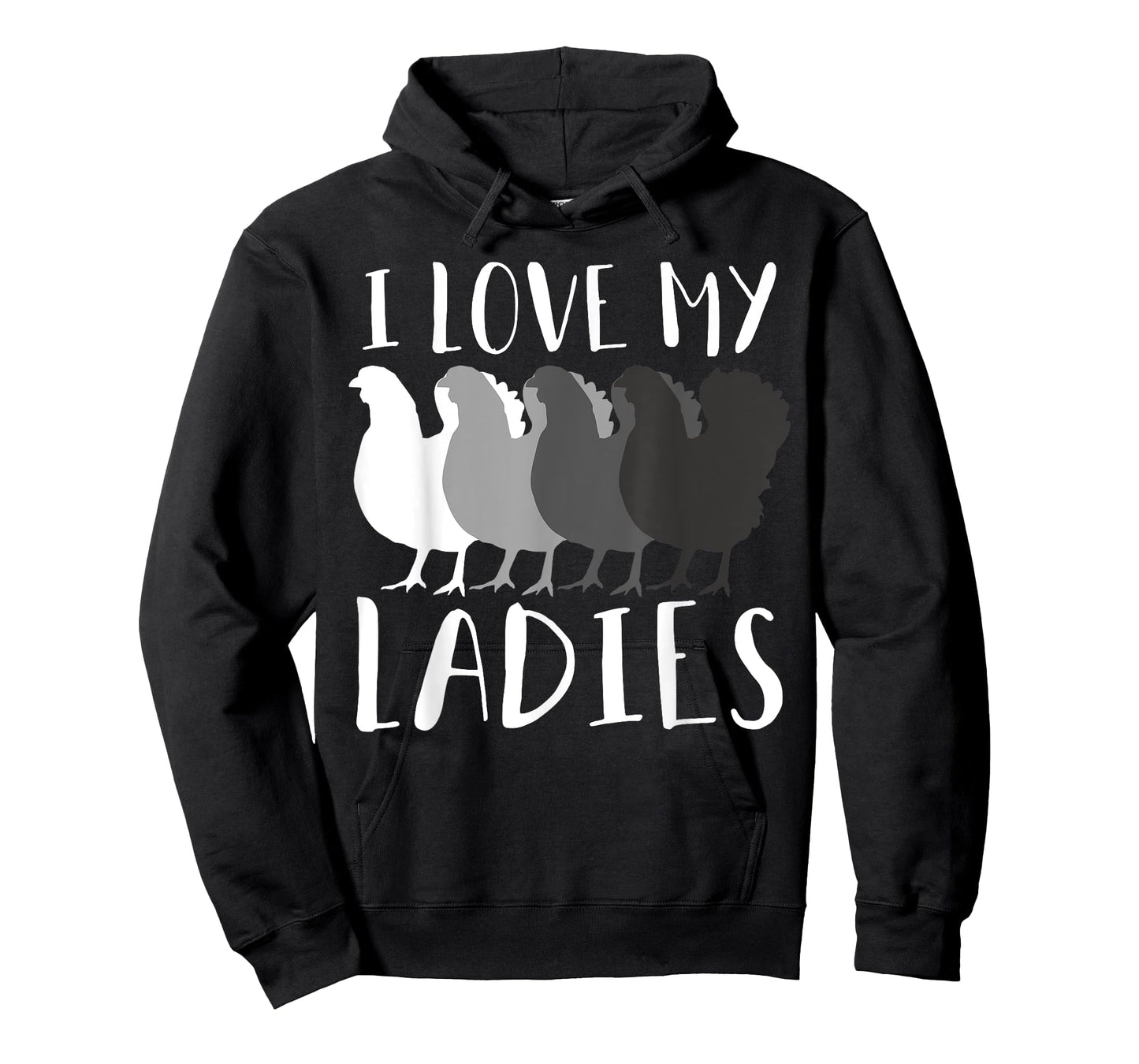 I Love My Ladies Chicken Chicks Chicken Lover Breeder Farmer T-Shirt