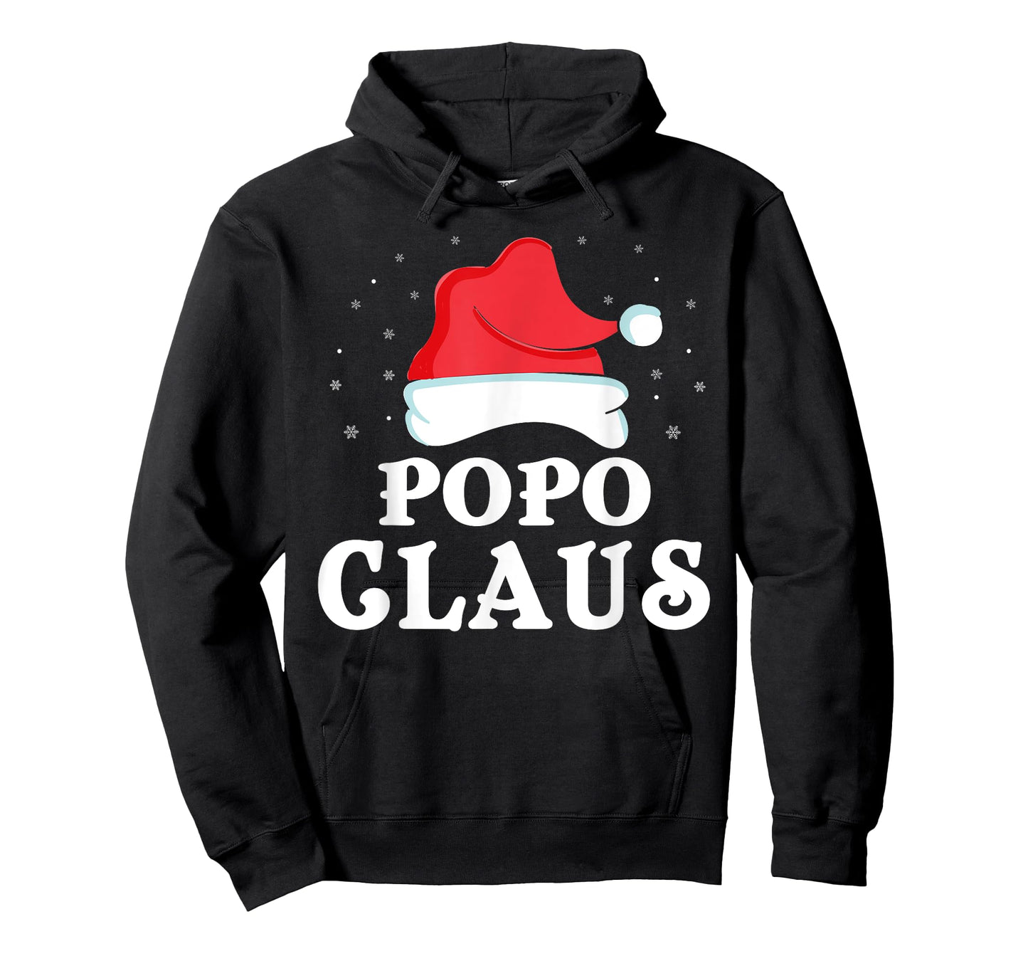 Popo Claus Christmas Gift Funny Family Group Matching Pajama T-Shirt