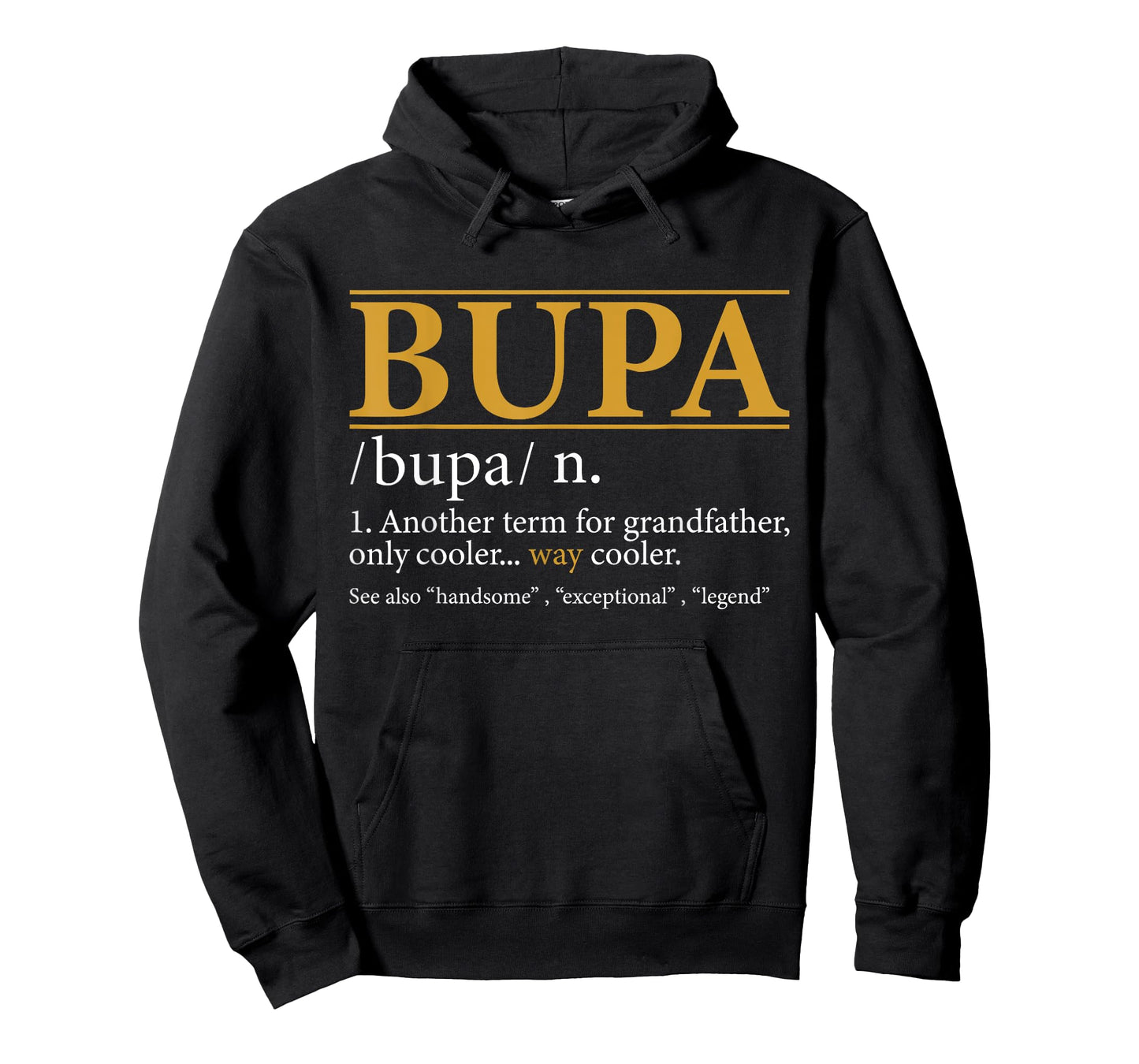 Funny BUPA definition Fathers day gift Grandpa gift T-Shirt