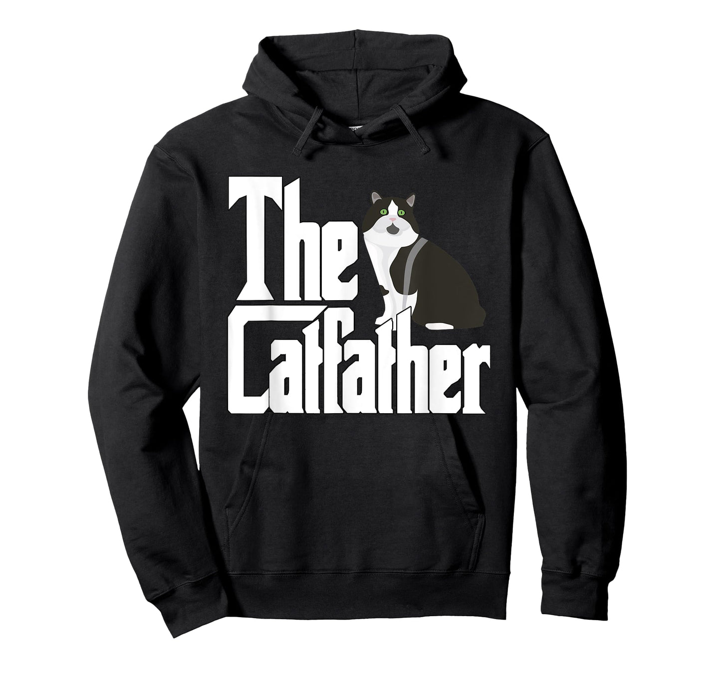 The Catfather Cat Father Mafia Whiskers Male Daddy T-Shirt