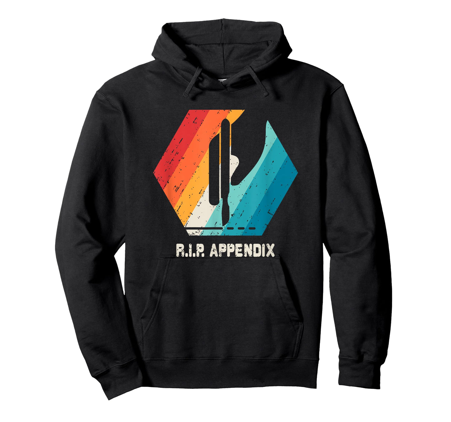 Appendix Surgery T Shirt Removal Appendicitis Retro Gift T-Shirt