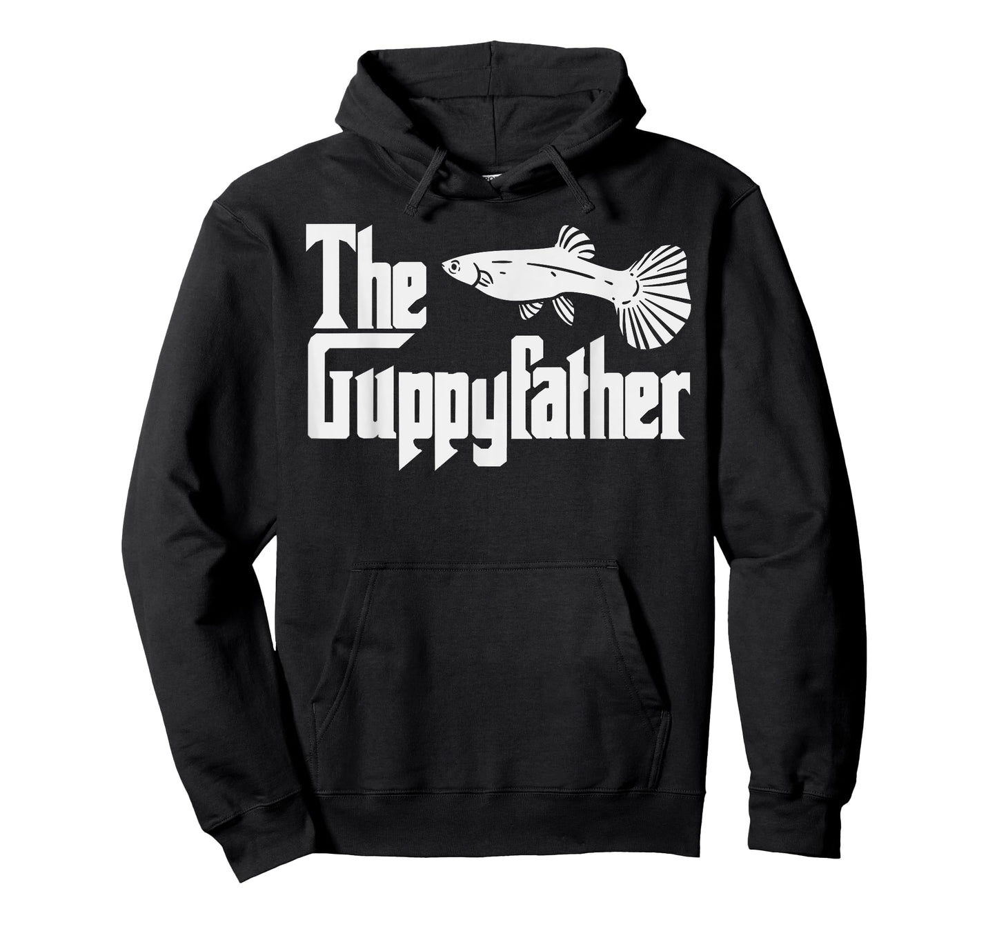 Funny Fathers Day The Guppy-father Fish Aquarium Pet Dad T-Shirt