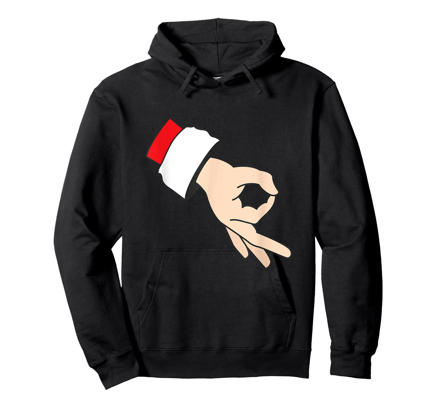 Circle Game Gotcha Inappropriate Christmas Santa Ok Hand T-Shirt