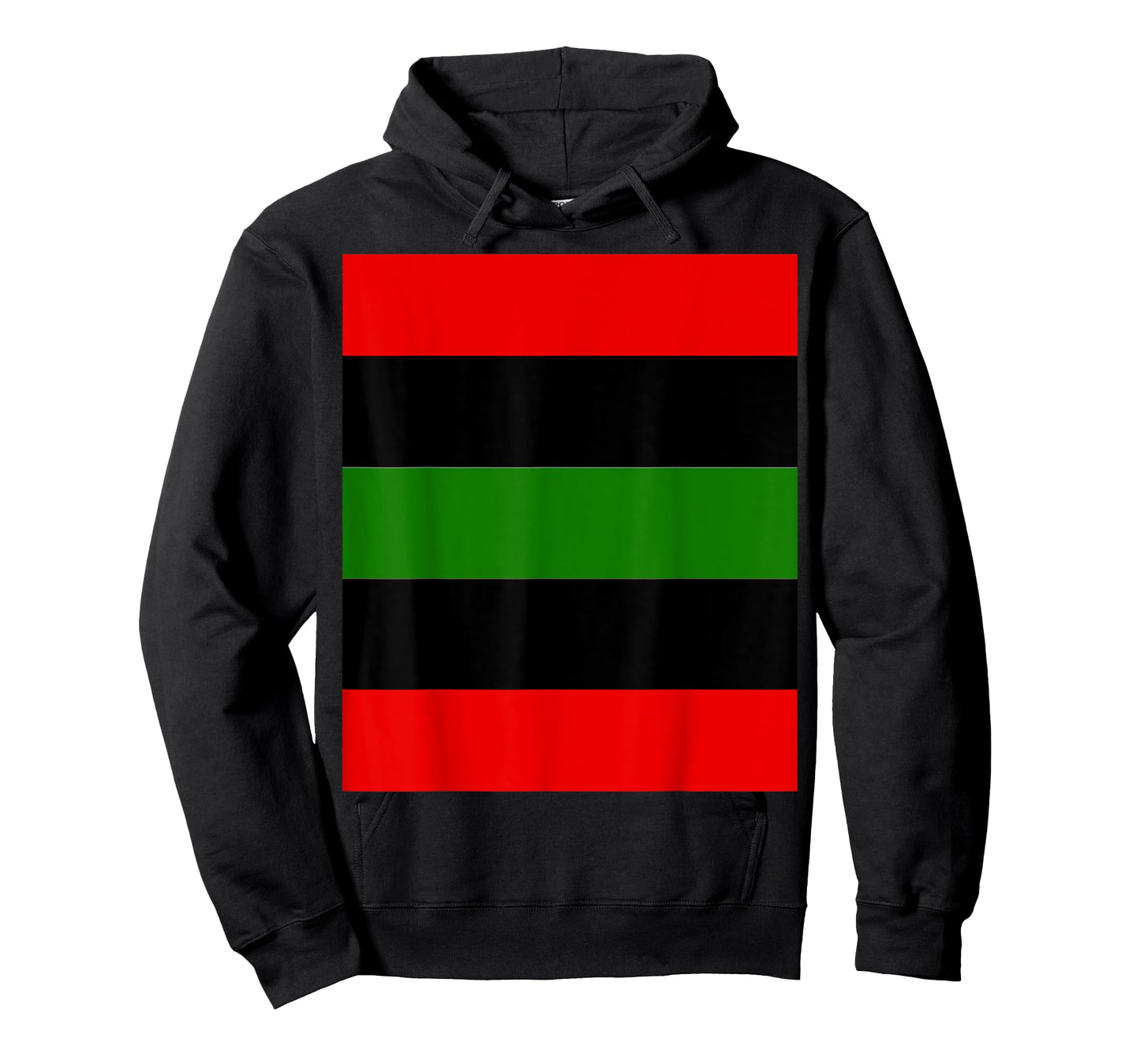 RBG Red Black Green African American Pride Flag T-Shirt