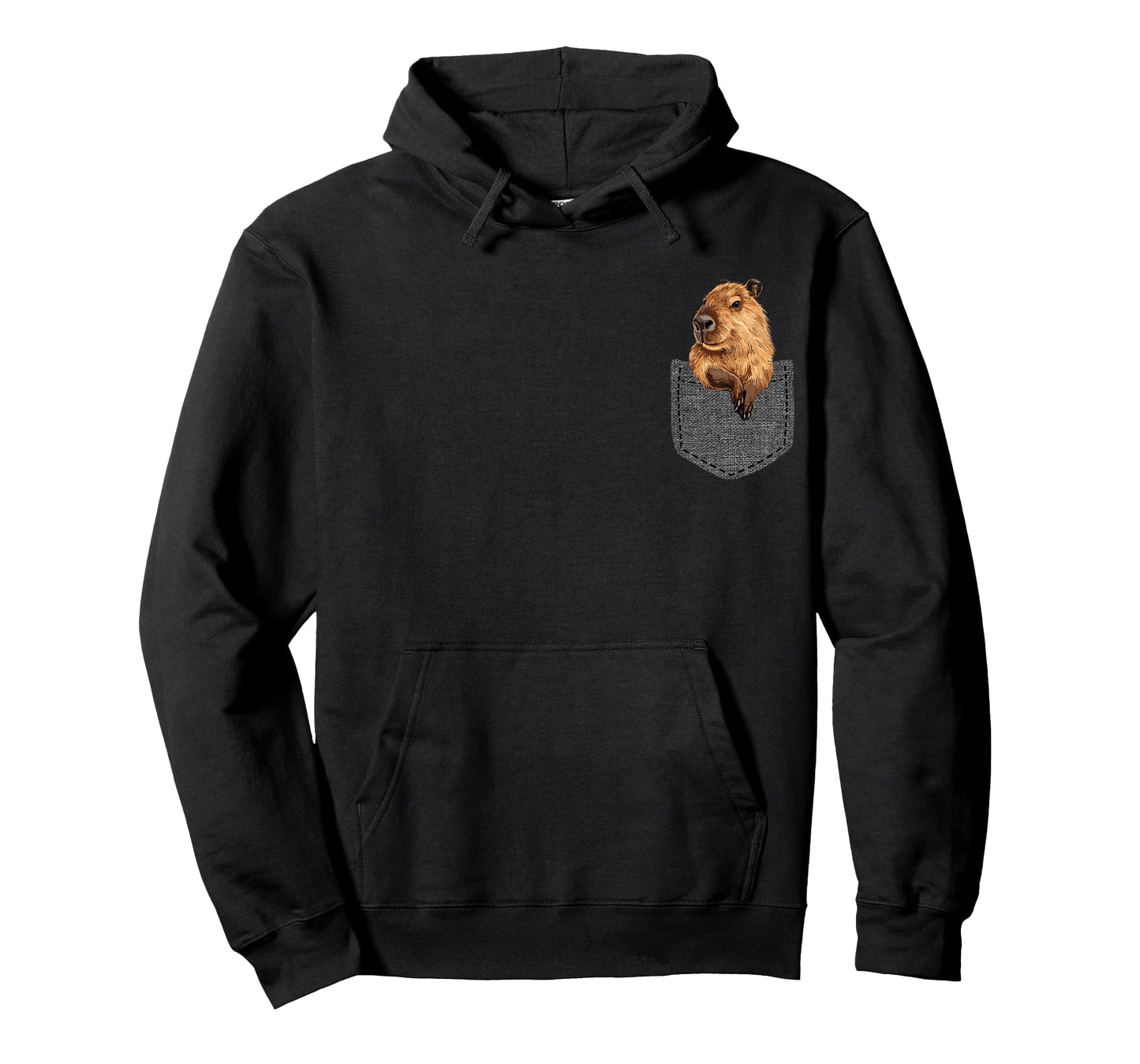 Capybara in Pocket T-Shirt