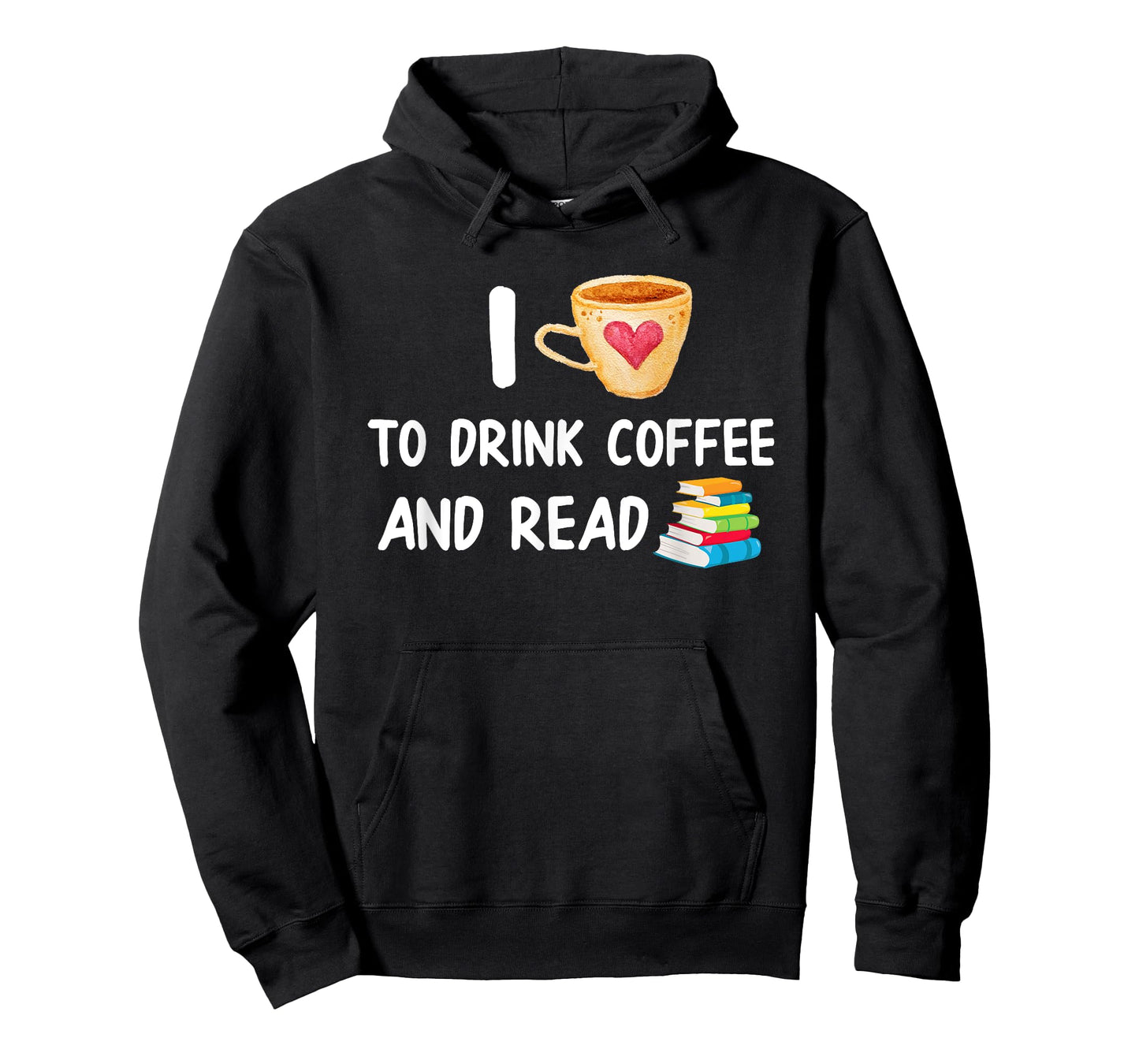 I Love To Drink Coffee and Read Reading Book Nerd T-Shirt