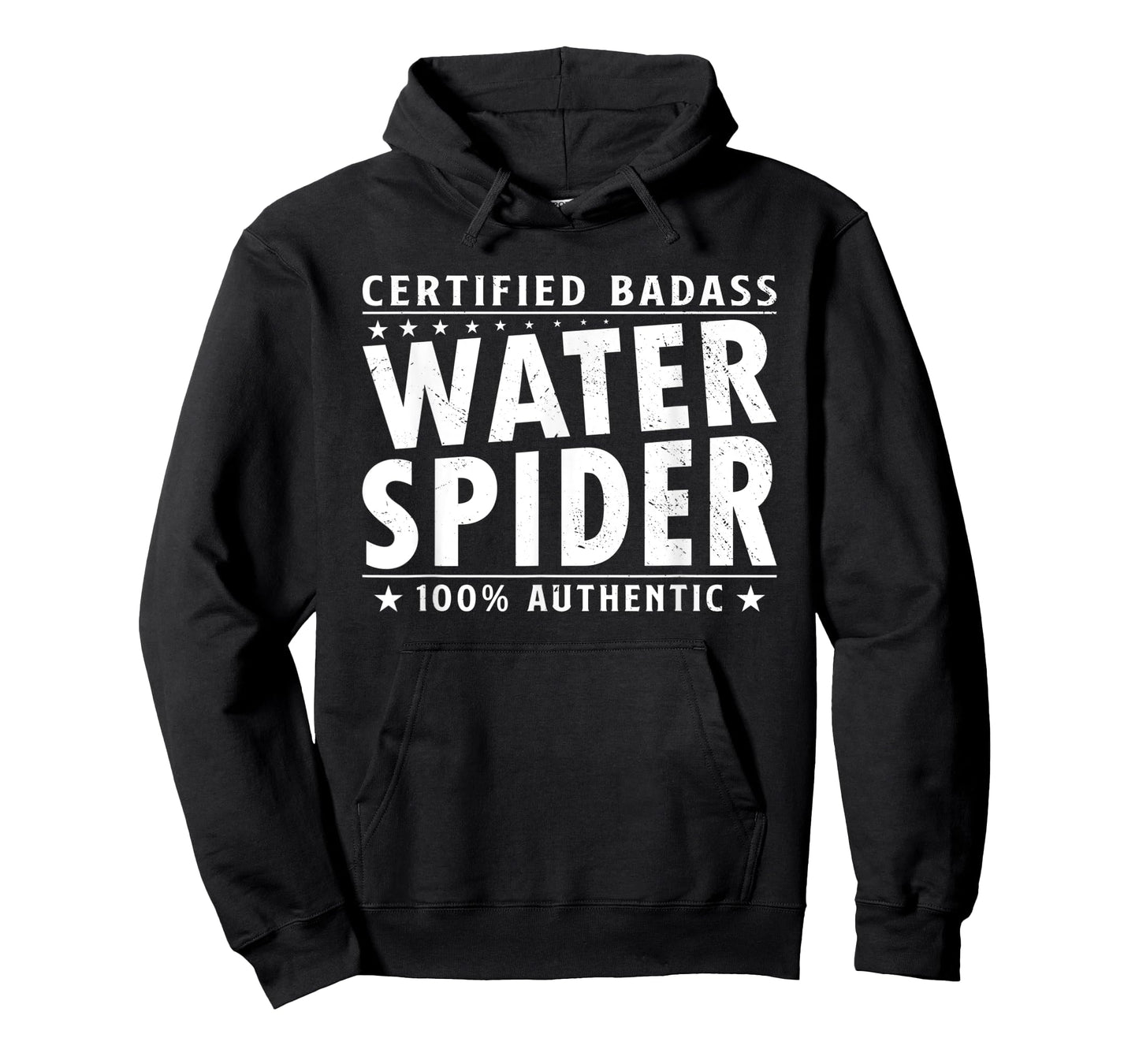 Certified Badass Water Spider Halloween Spider Lover T-Shirt