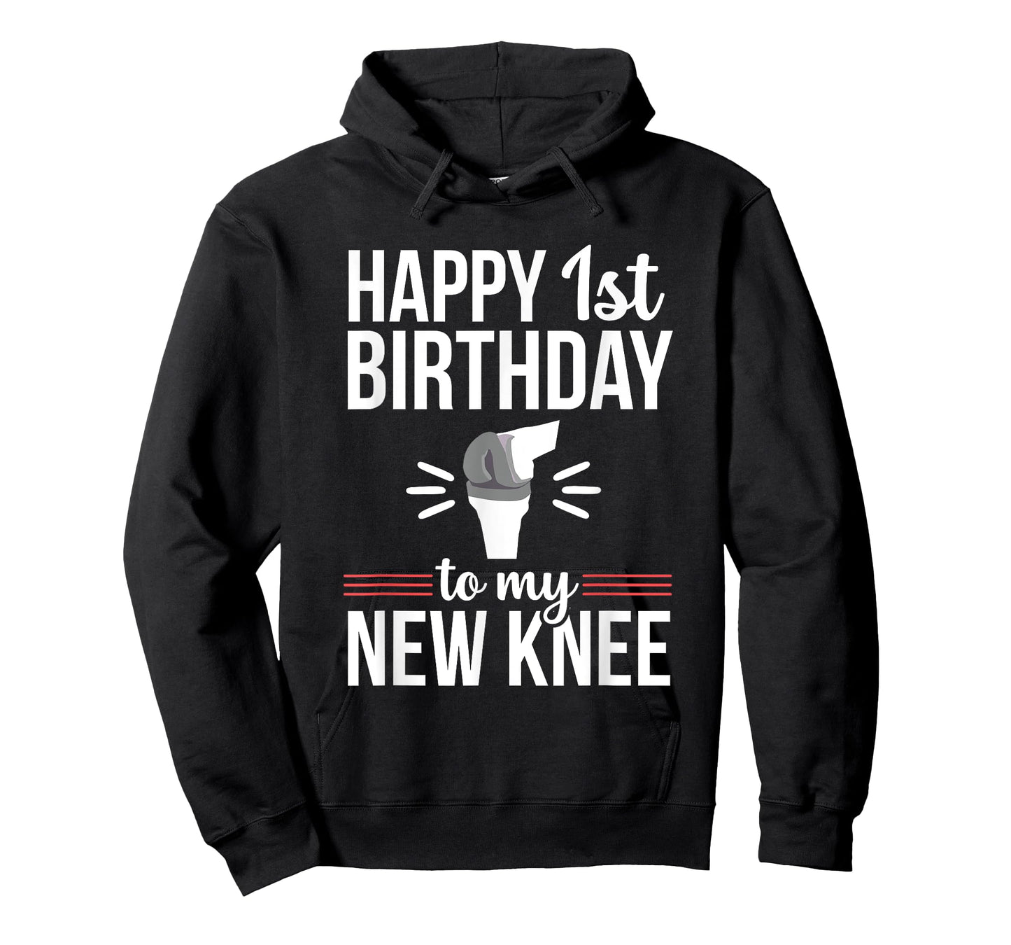 1st Birthday Funny Knee Replacement Surgery Recovery T-Shirt